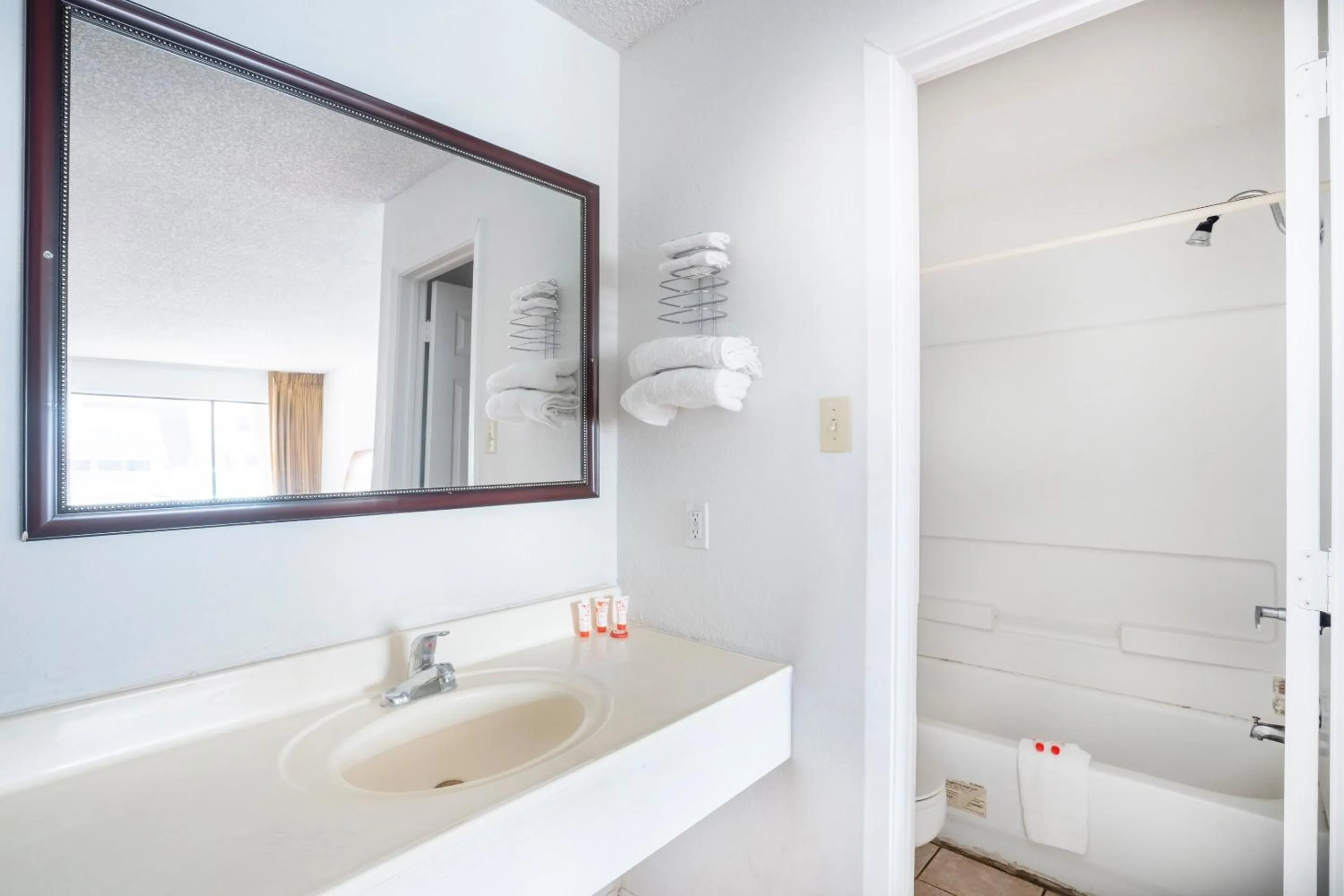 Bathroom in OYO Hotel Groesbeck