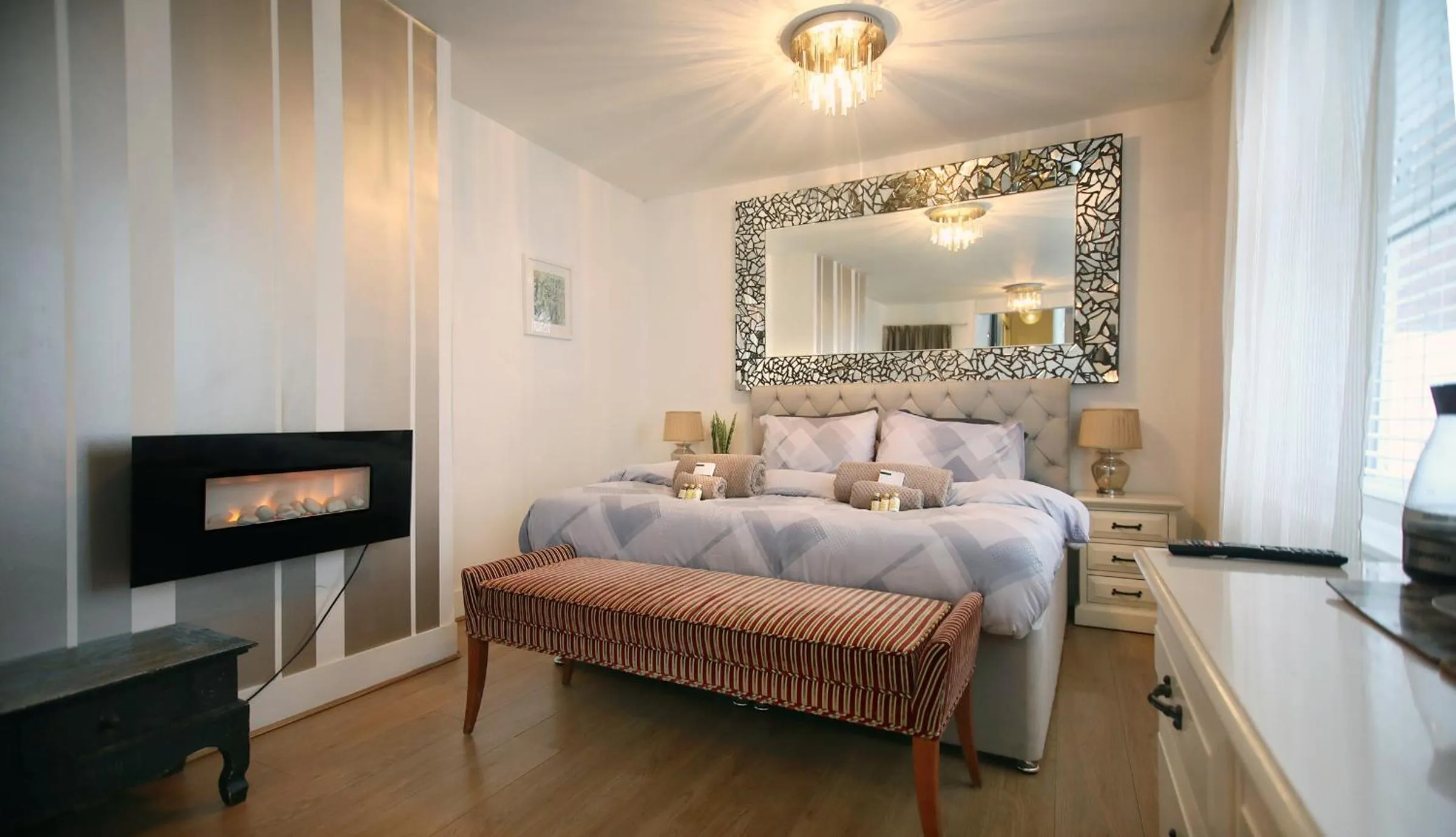 Bed in The Wellington Restaurant and Bar