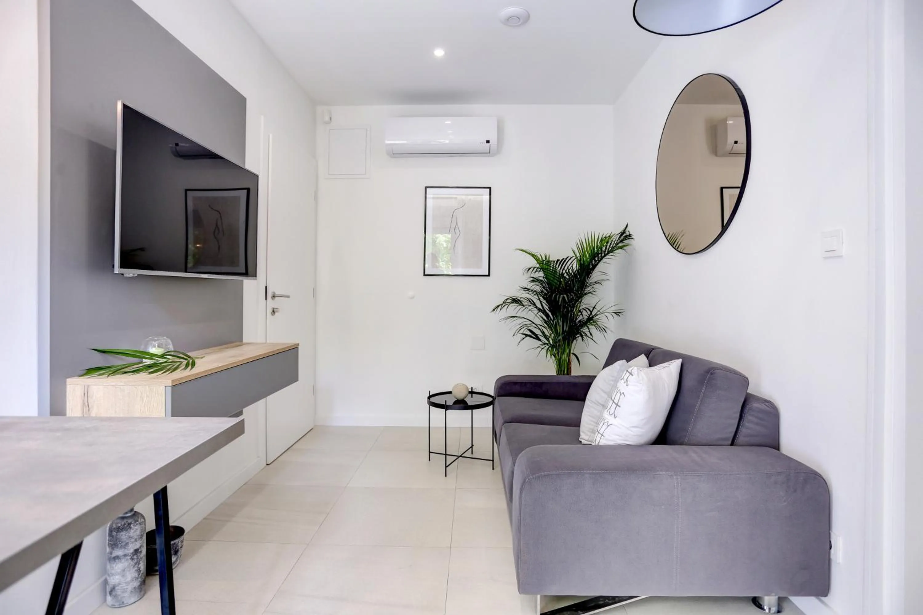 Seating area in Apartments HUGO 2