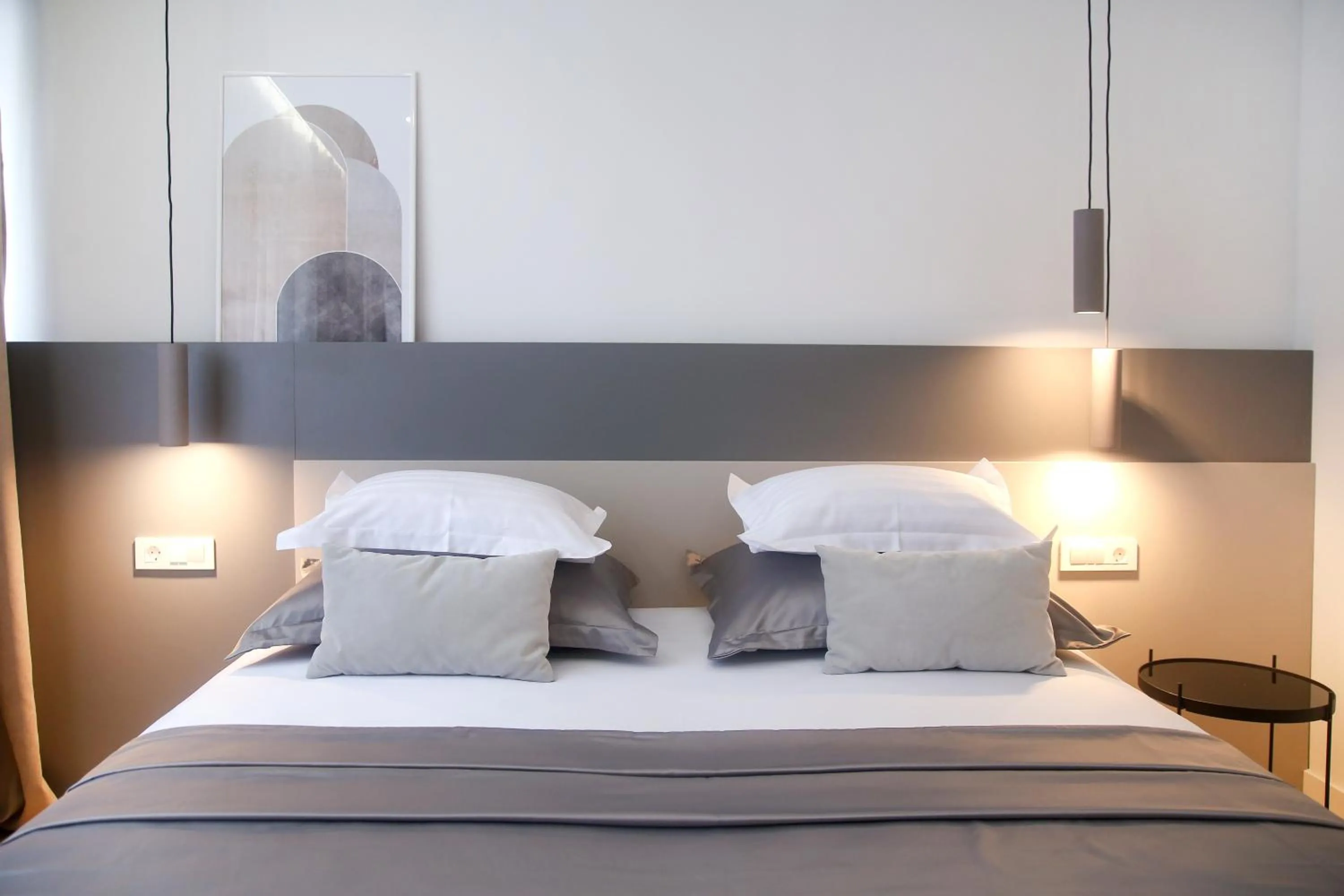 Bedroom, Bed in Apartments HUGO 2