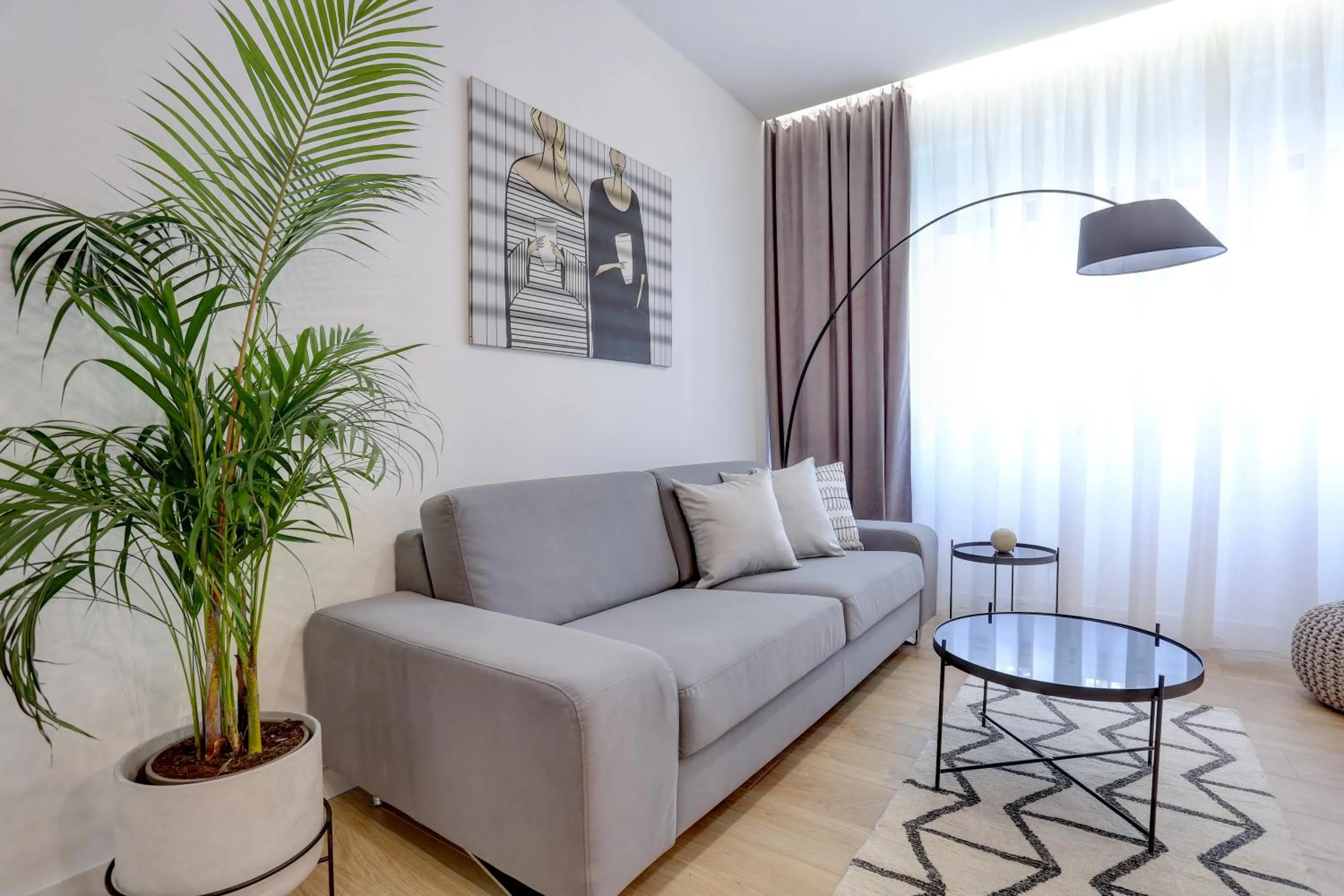 Living room in Apartments HUGO 2