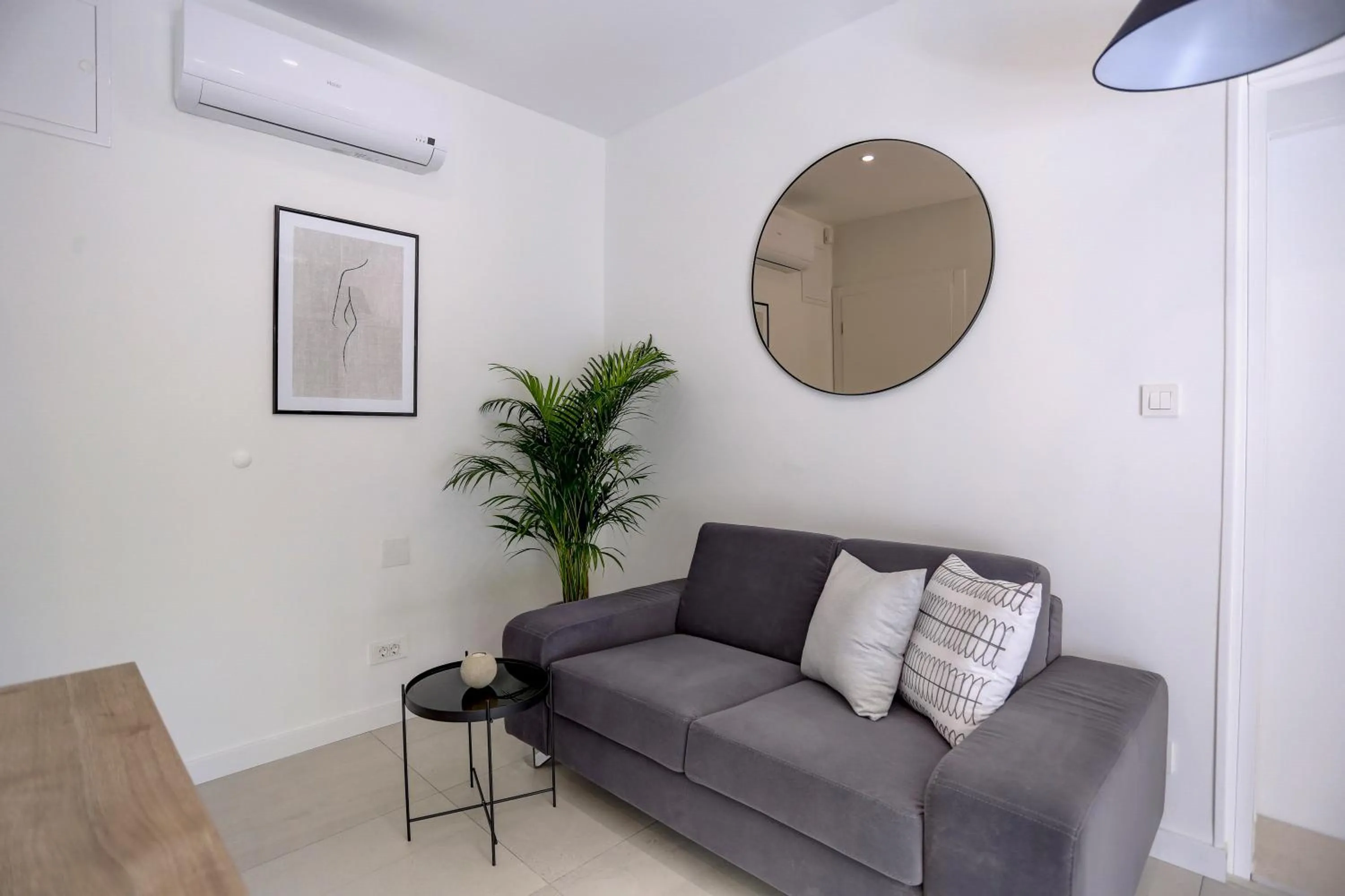 Seating area in Apartments HUGO 2