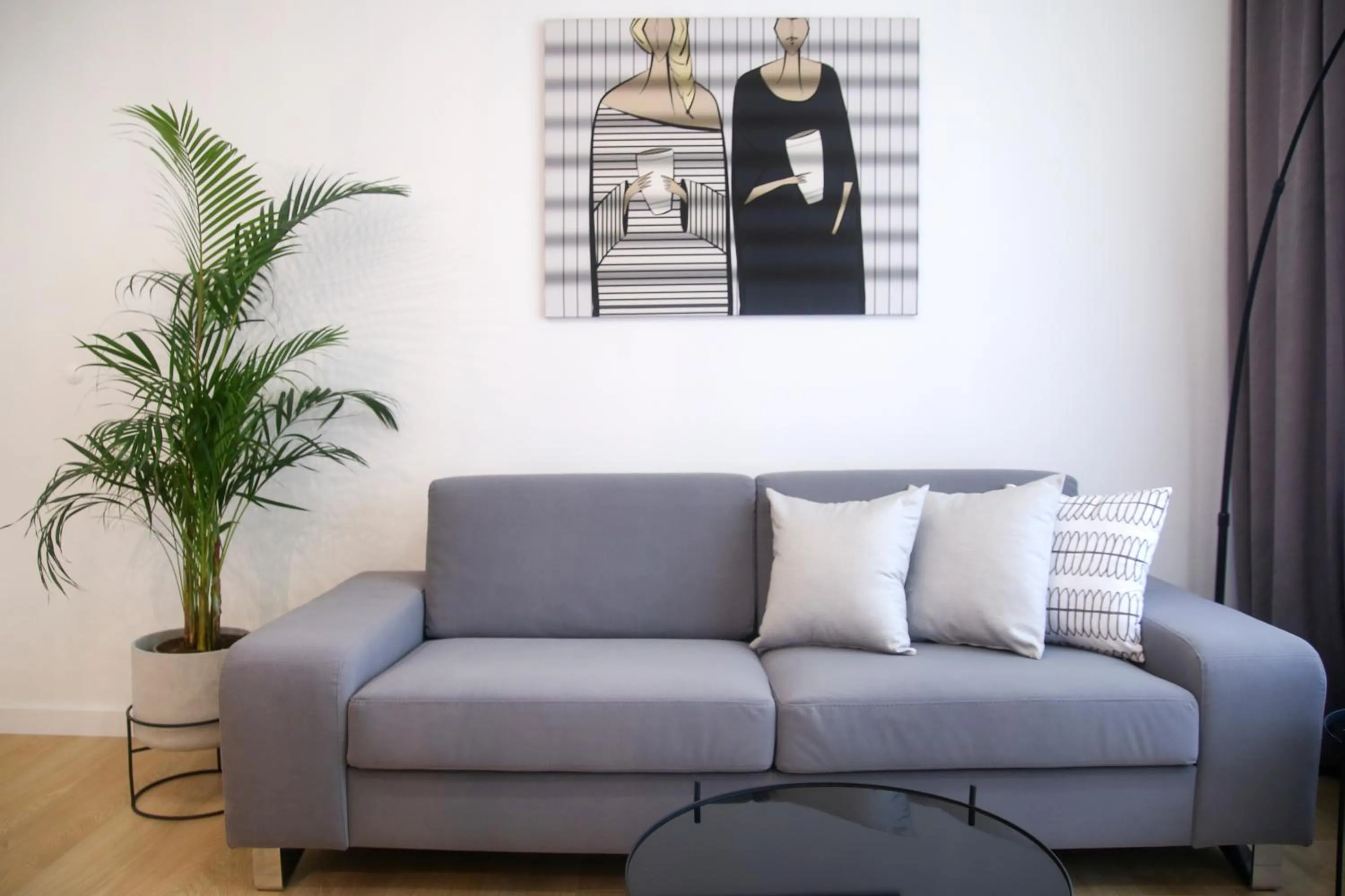Living room in Apartments HUGO 2