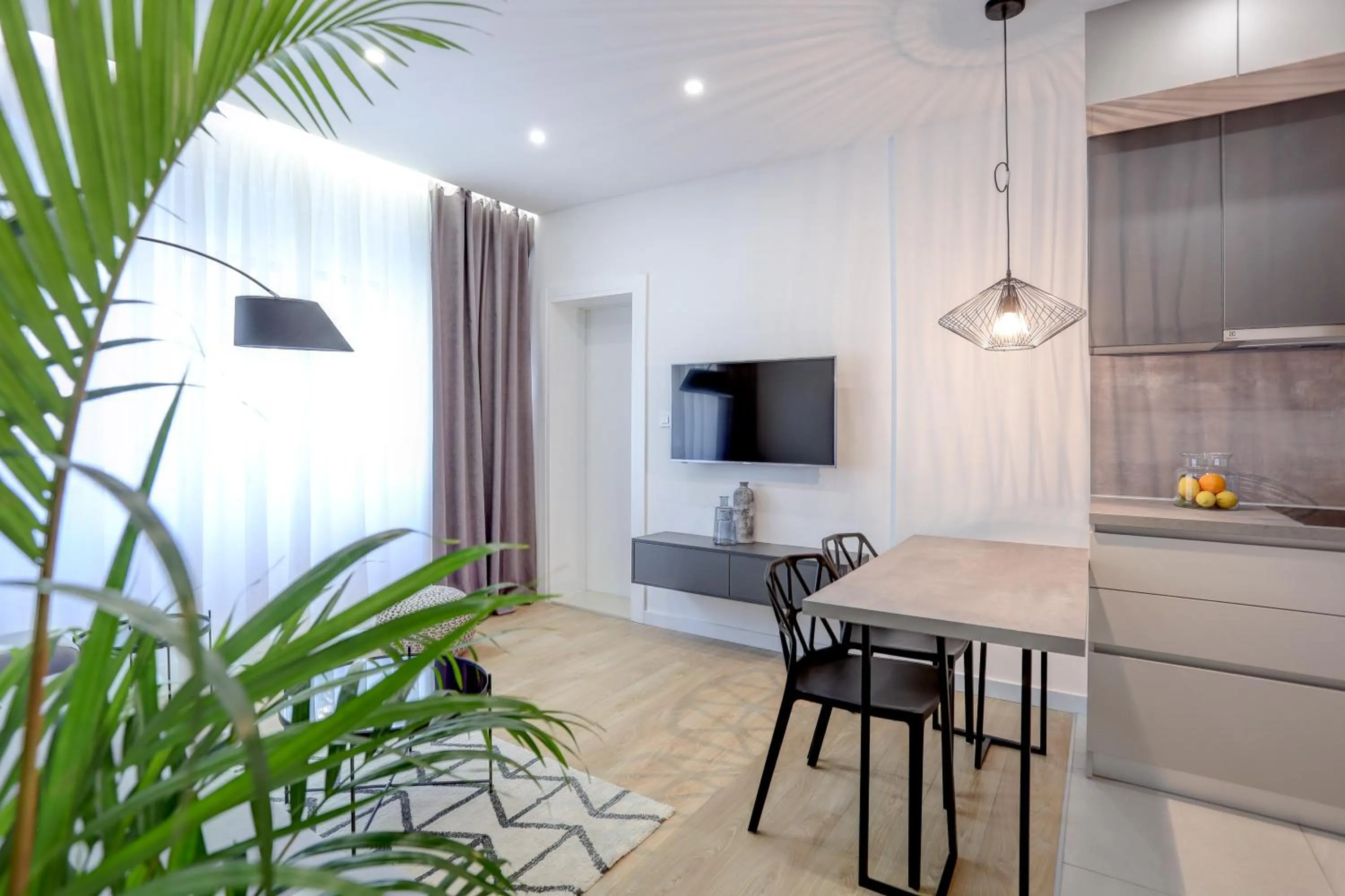 Seating area in Apartments HUGO 2