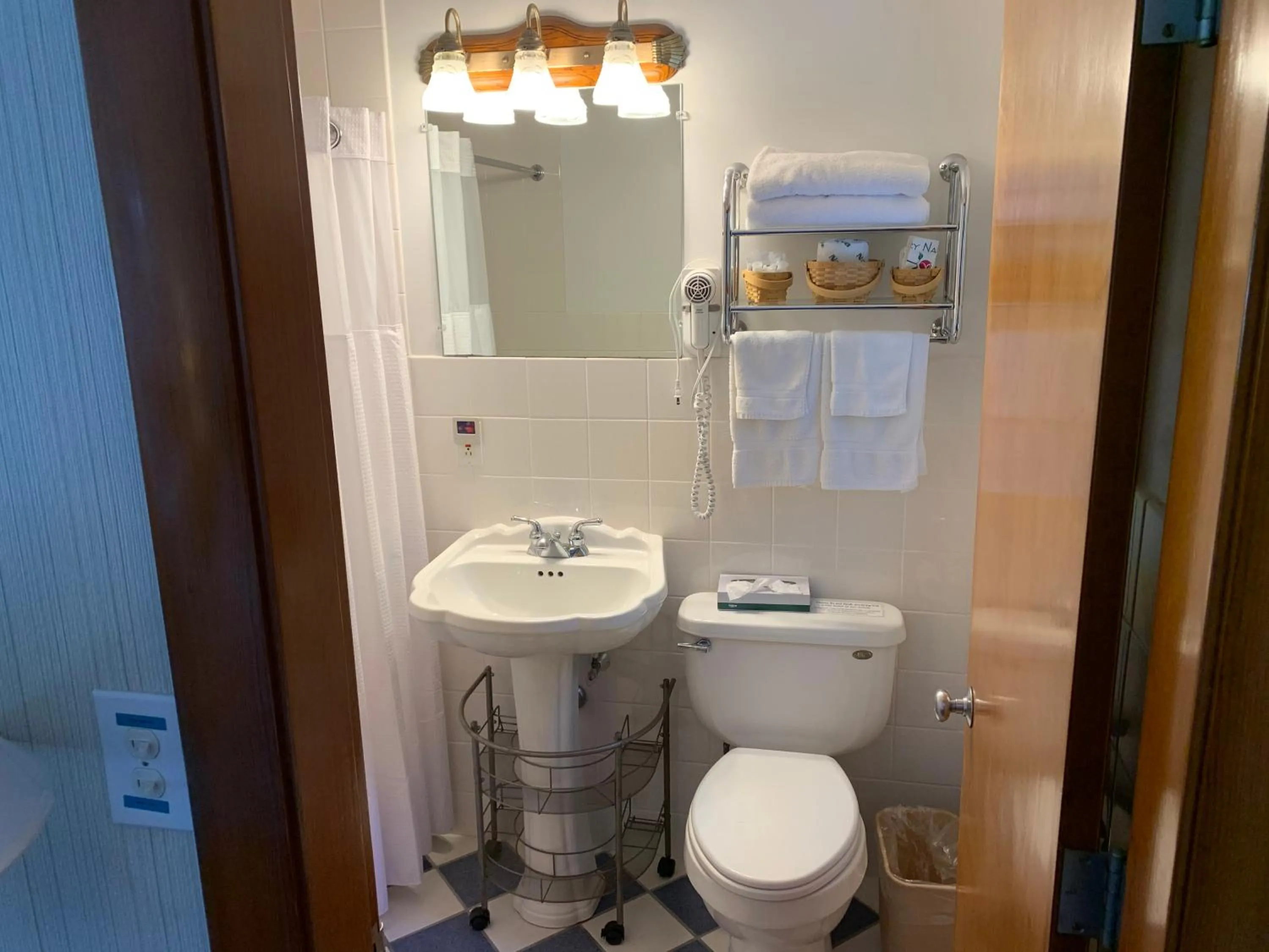 Bathroom in Towne Lyne Motel