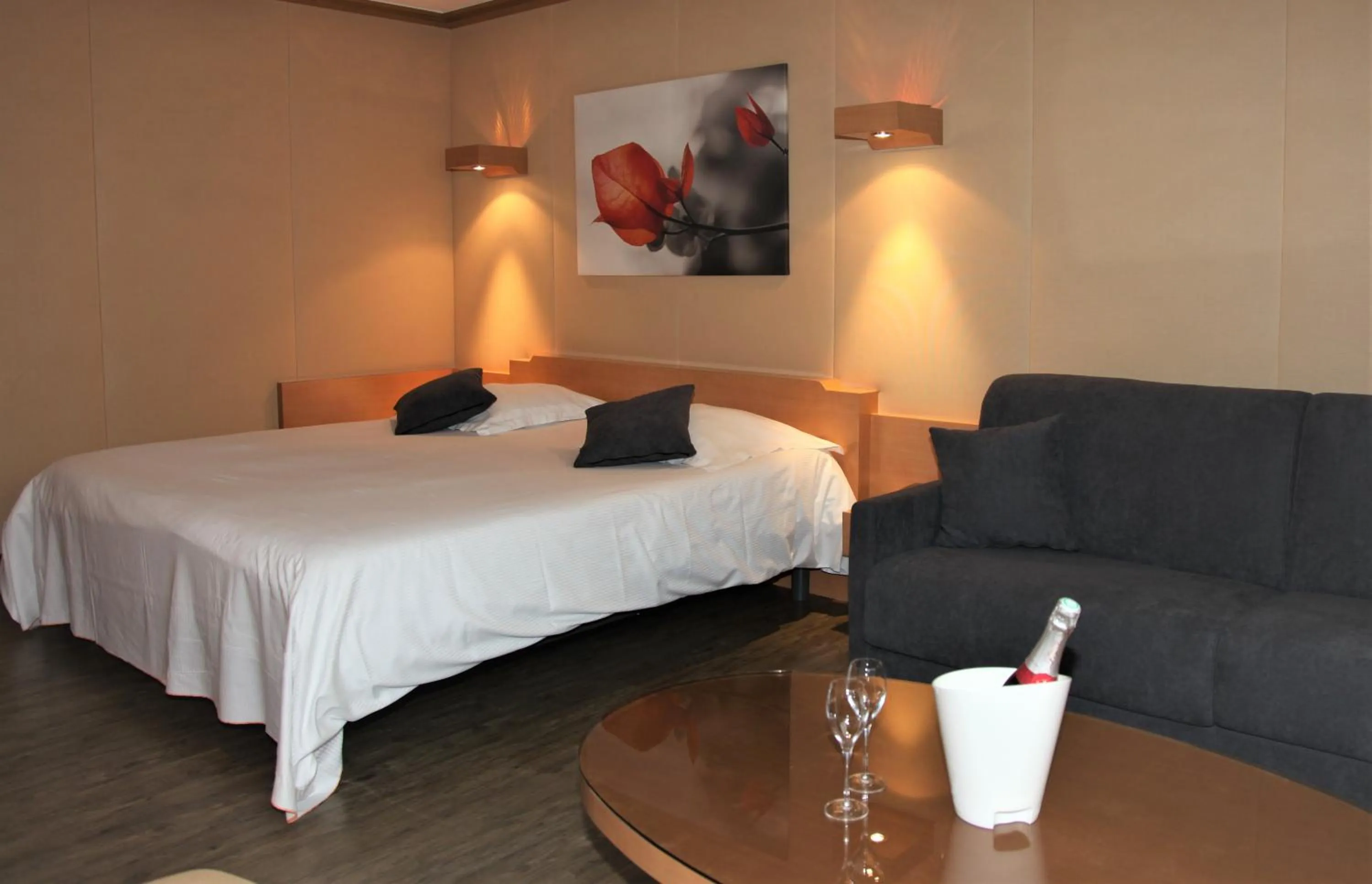 Bed in Amirauté Hôtel Golf Deauville