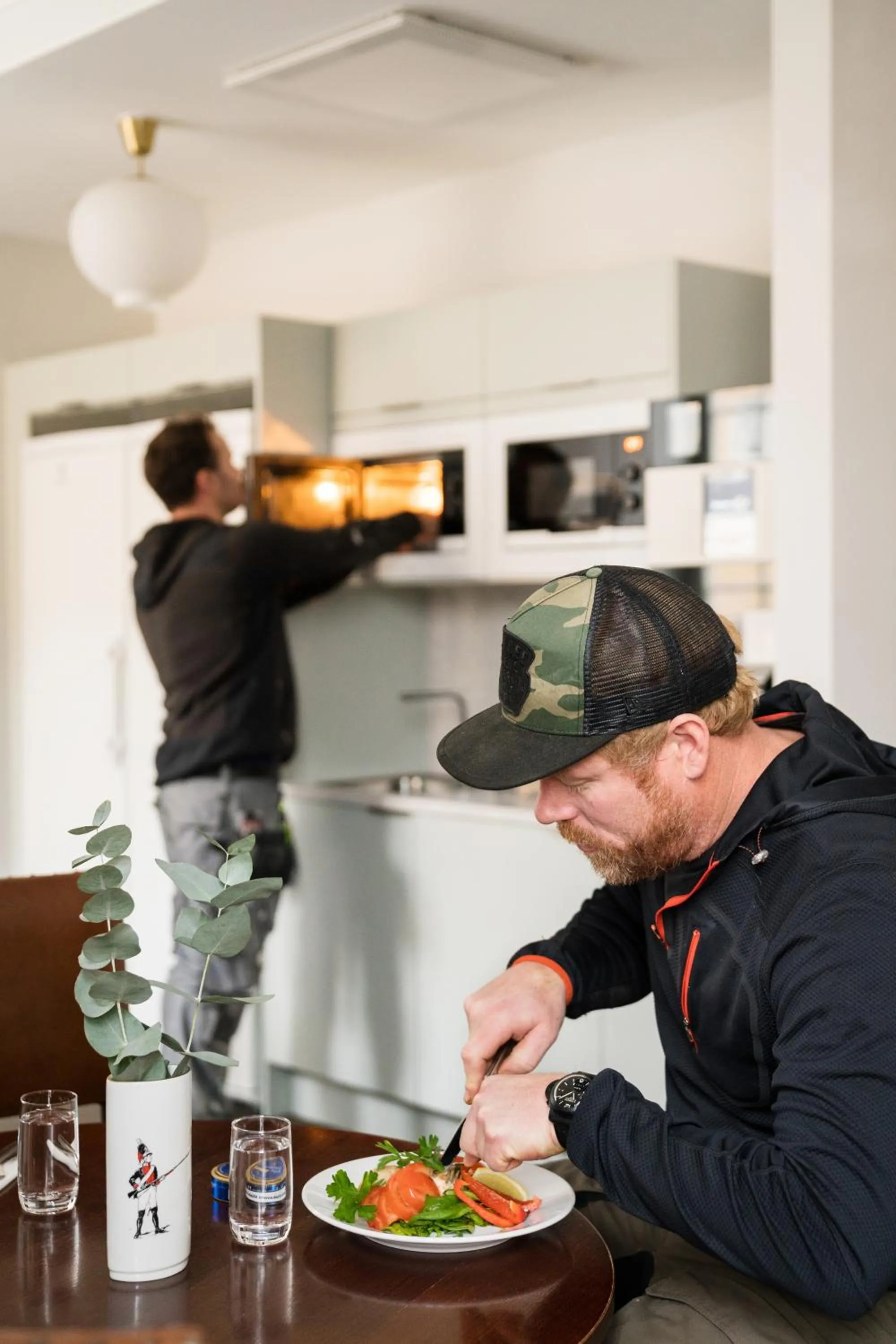 Food and drinks in Livgrenadjärmässen Hotell-Fest-Konferens