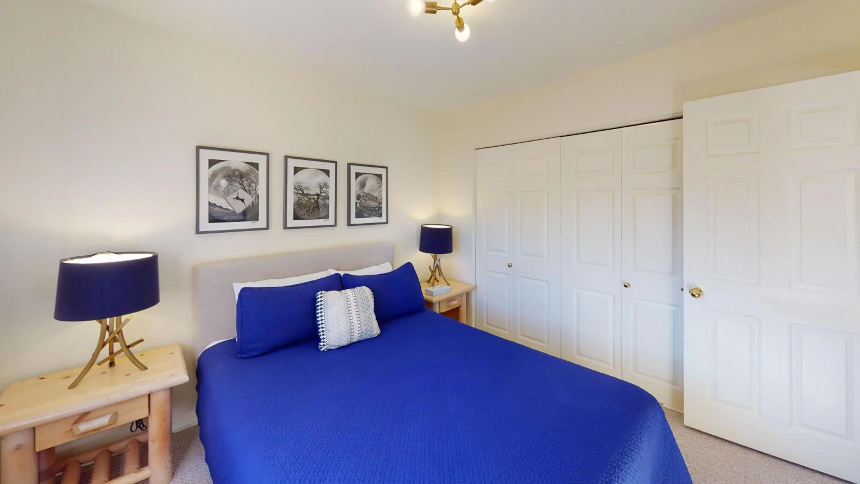 Bed in Steel Bender Retreat #3293