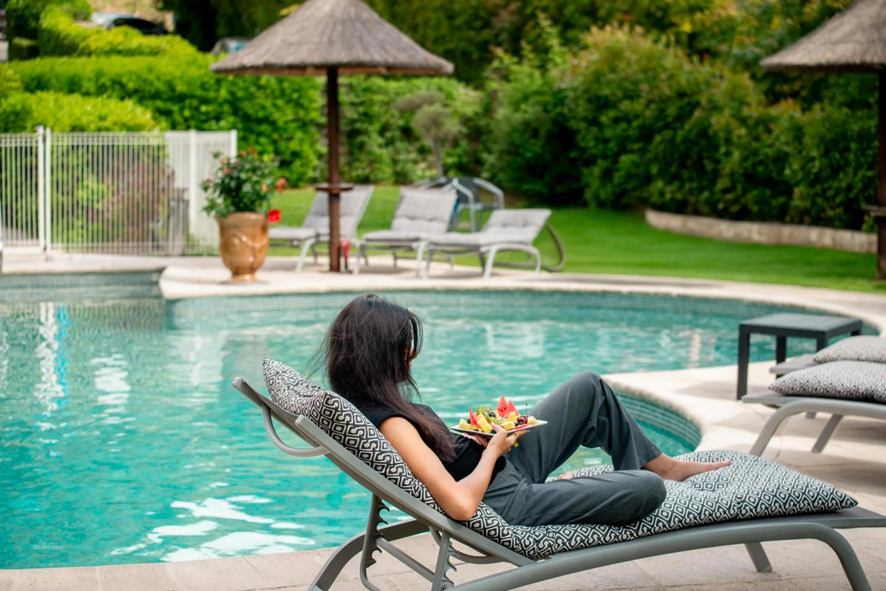 Swimming pool in Les Bastides Saint Paul