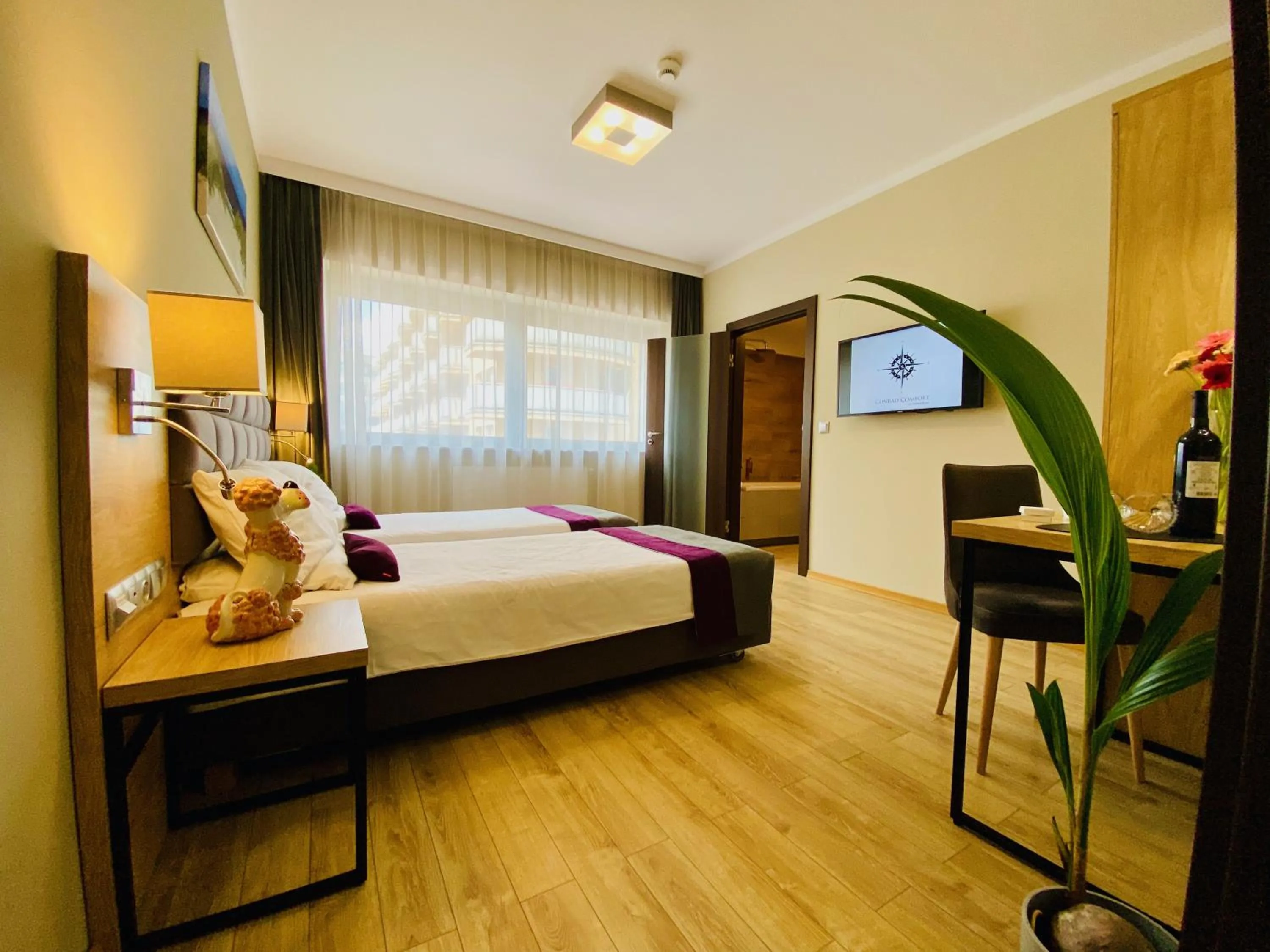 Bed in Hotel CONRAD Comfort