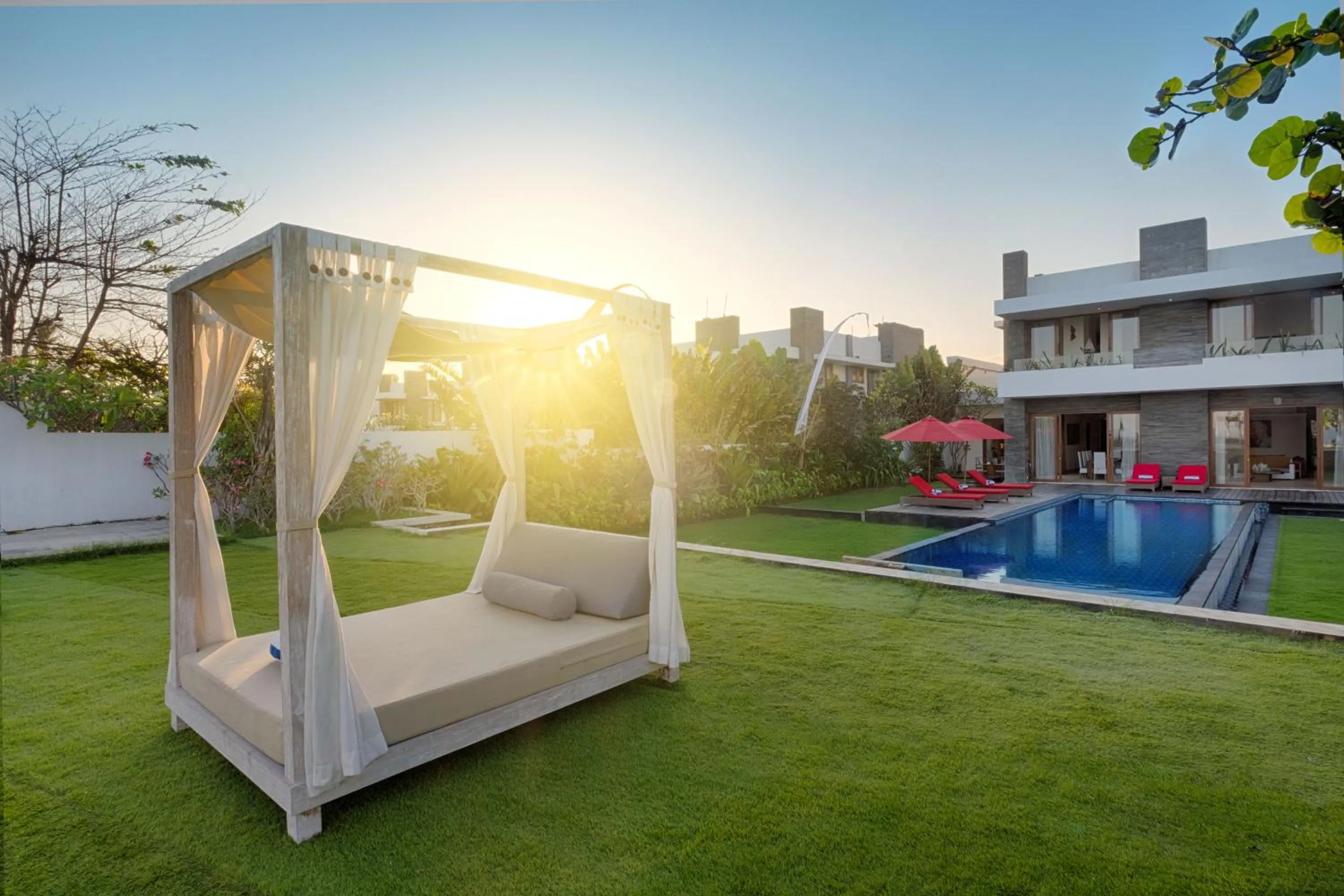 Property building in Keramas Beachfront Villa by Sanga Sanga Hospitality