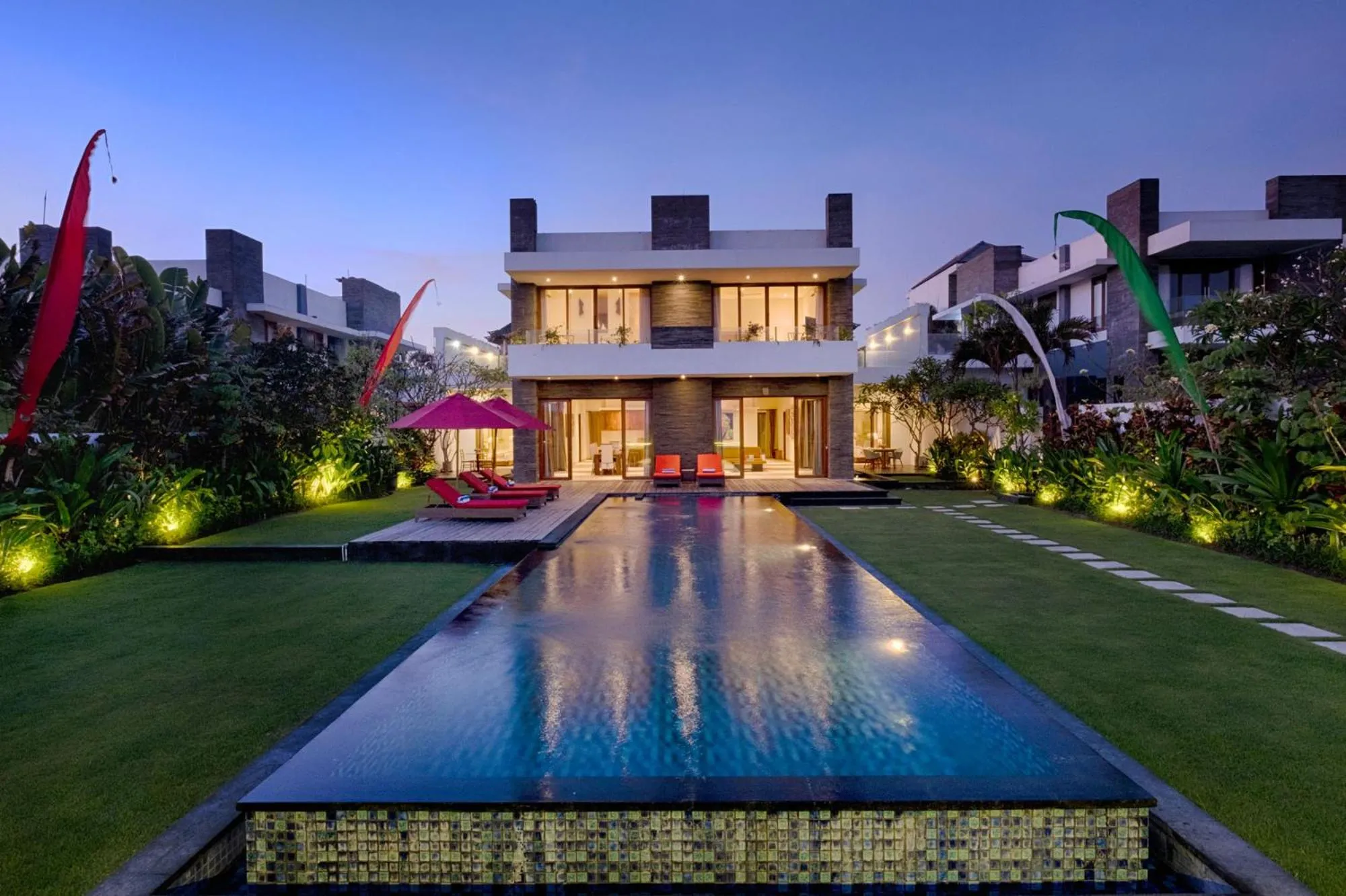 Property building in Keramas Beachfront Villa by Sanga Sanga Hospitality