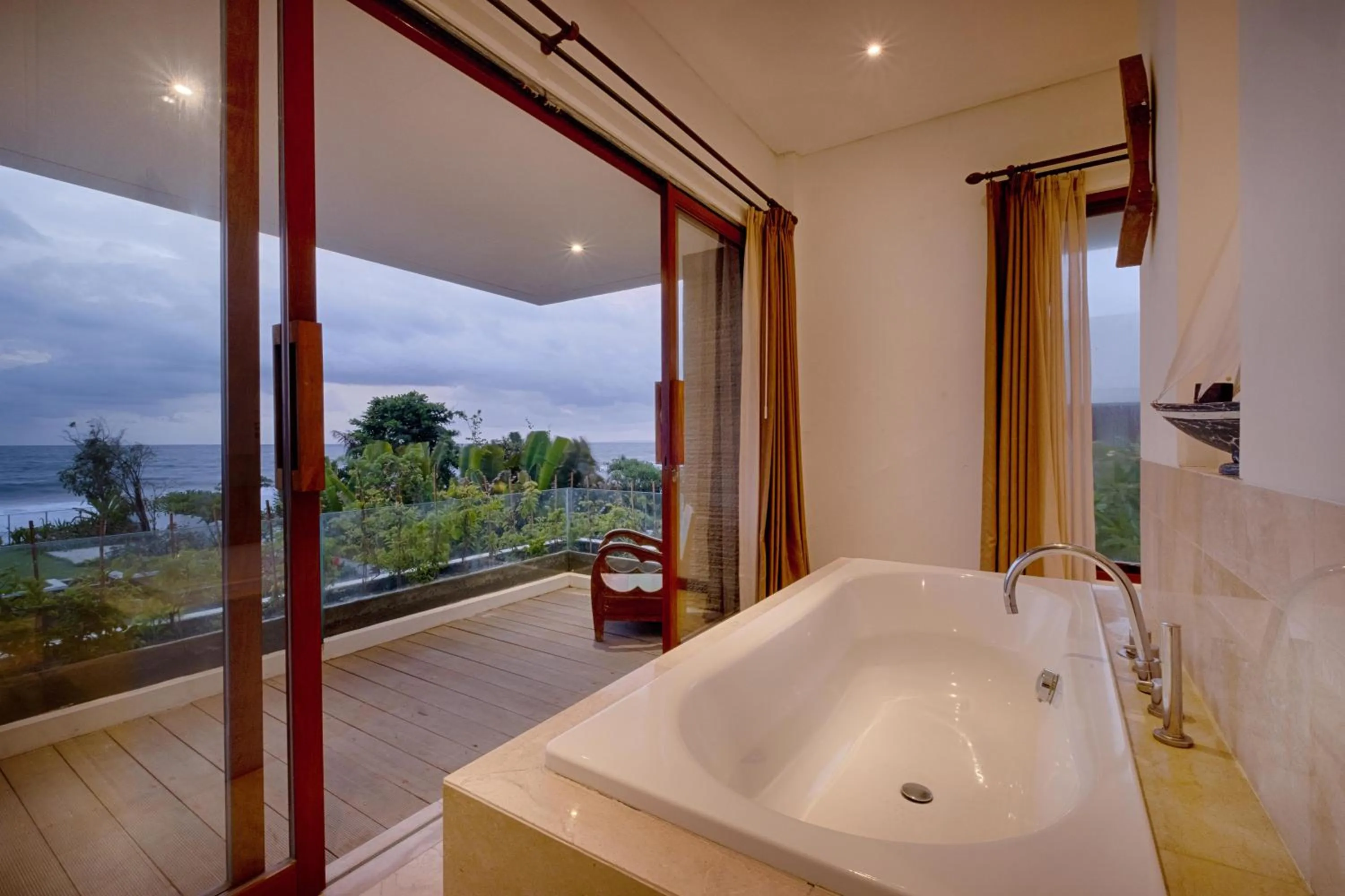 Bathroom in Keramas Beachfront Villa by Sanga Sanga Hospitality