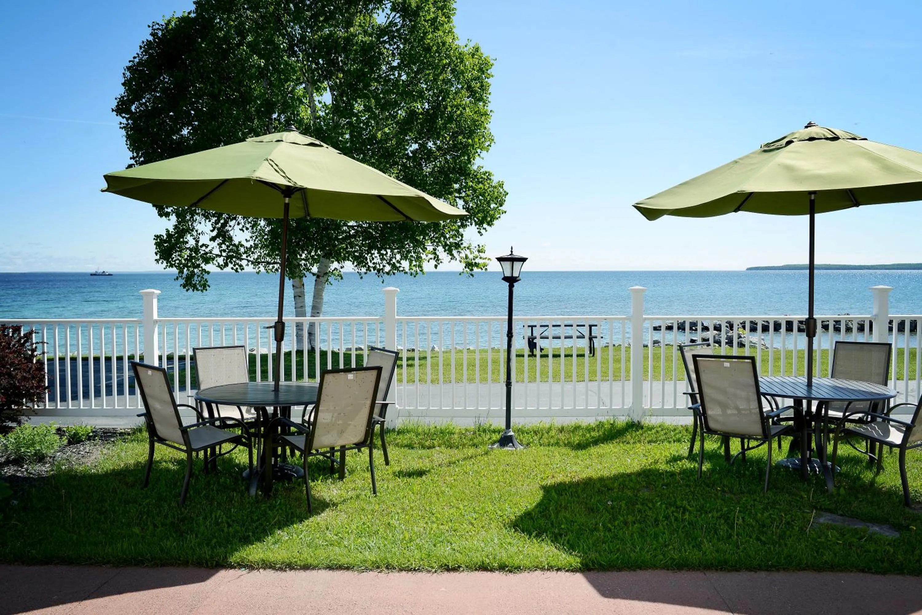 Balcony/Terrace in Baymont by Wyndham St. Ignace Lakefront