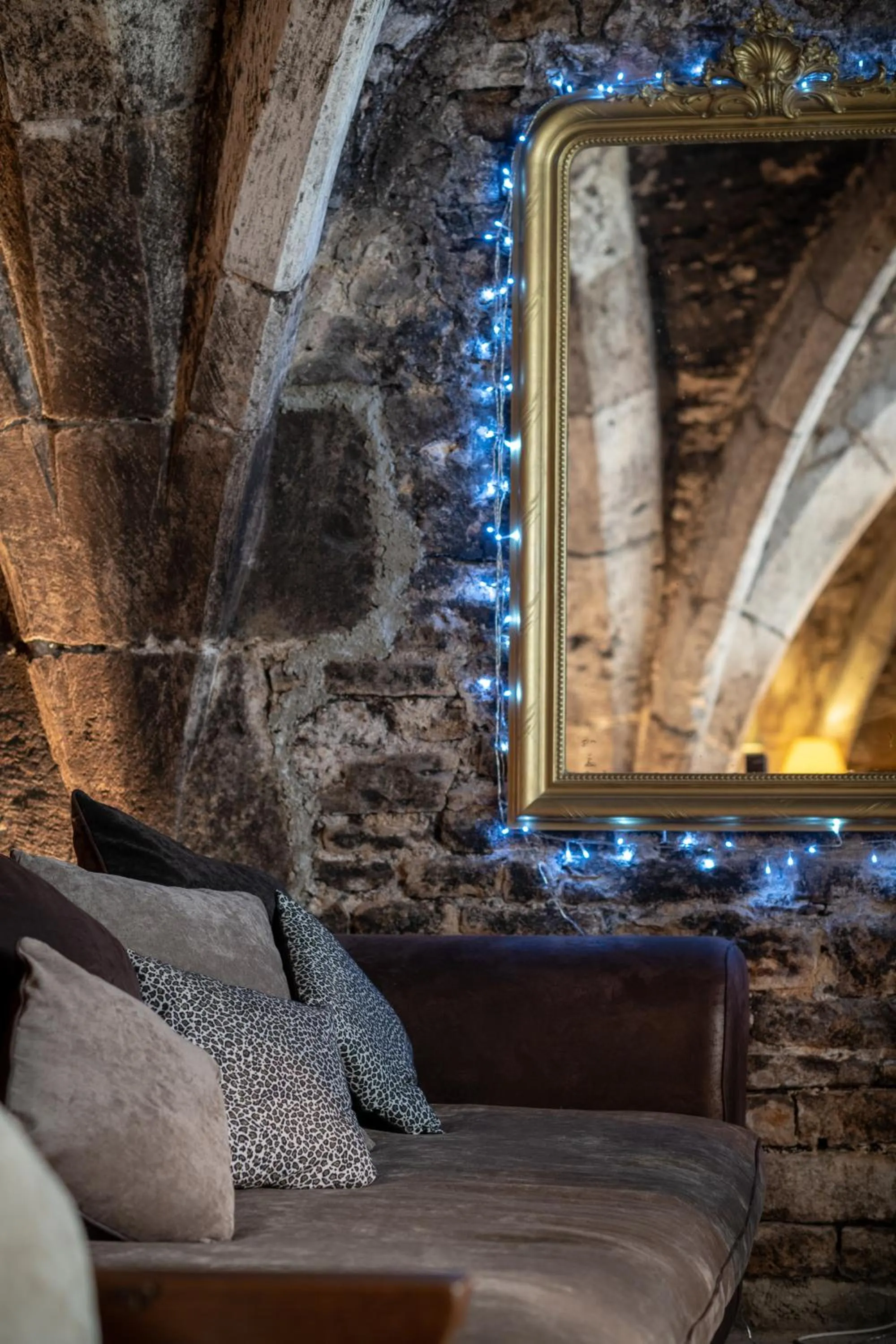 Lounge or bar in Abbaye de Maizières