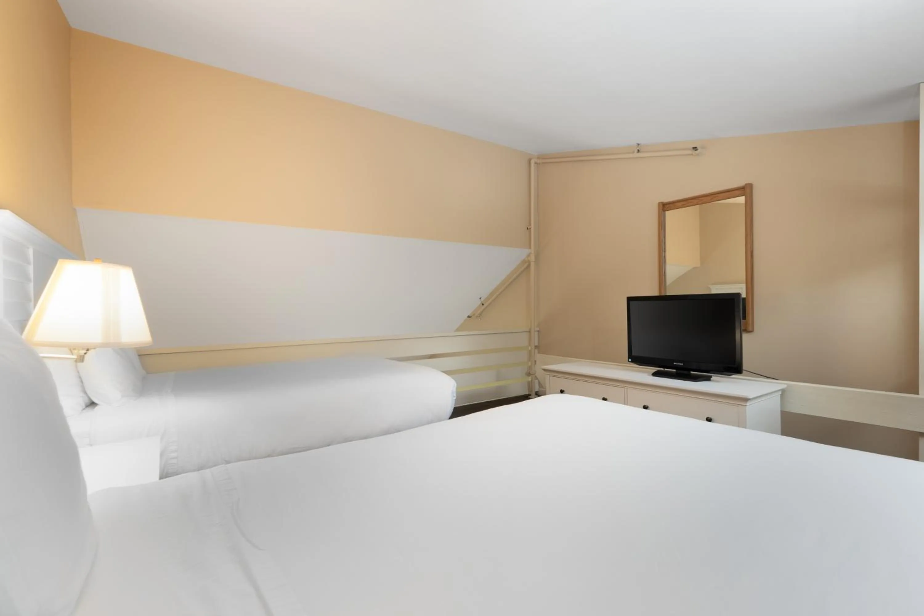 Bed in Seacastles Resort