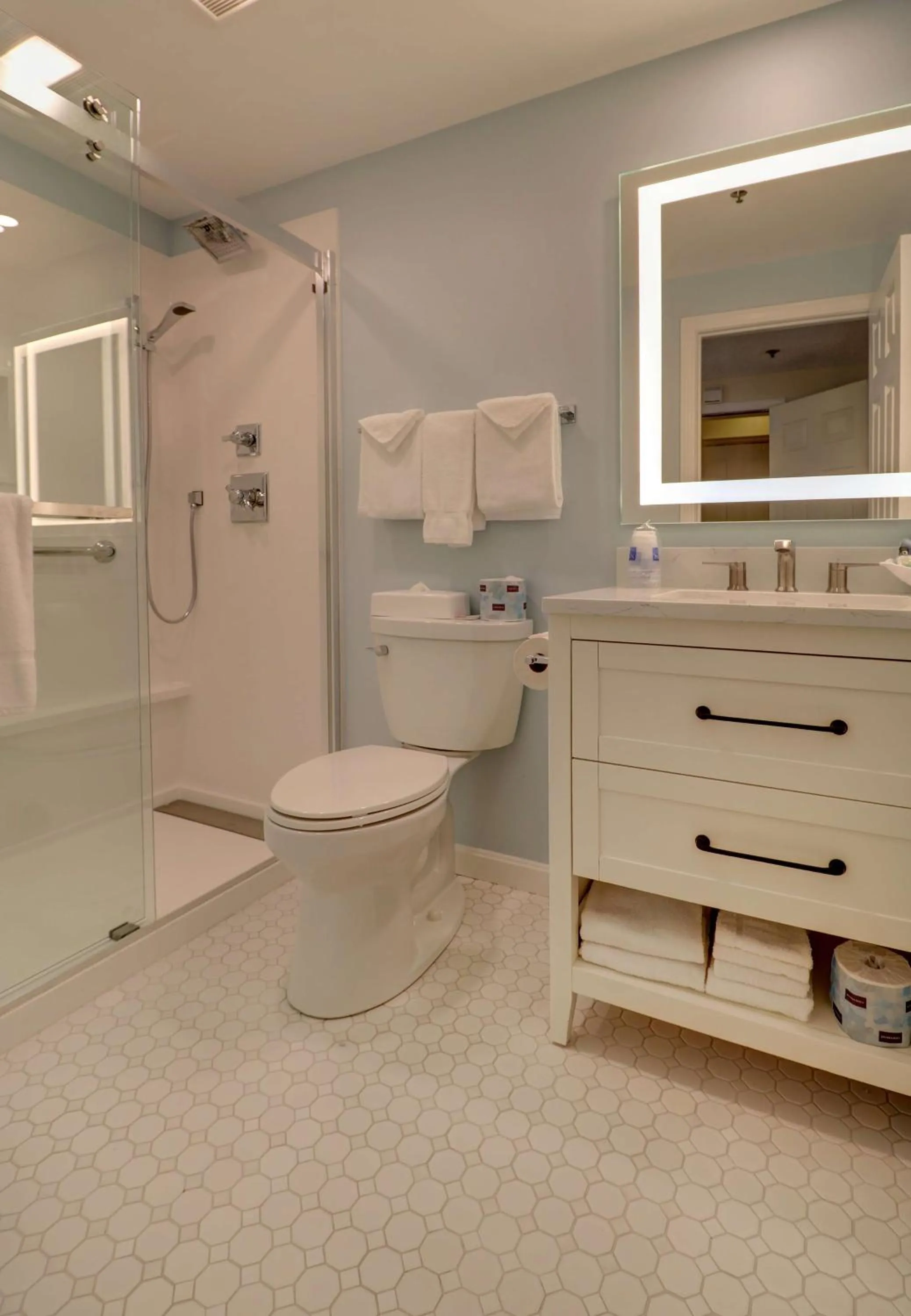 Bathroom in Seacastles Resort