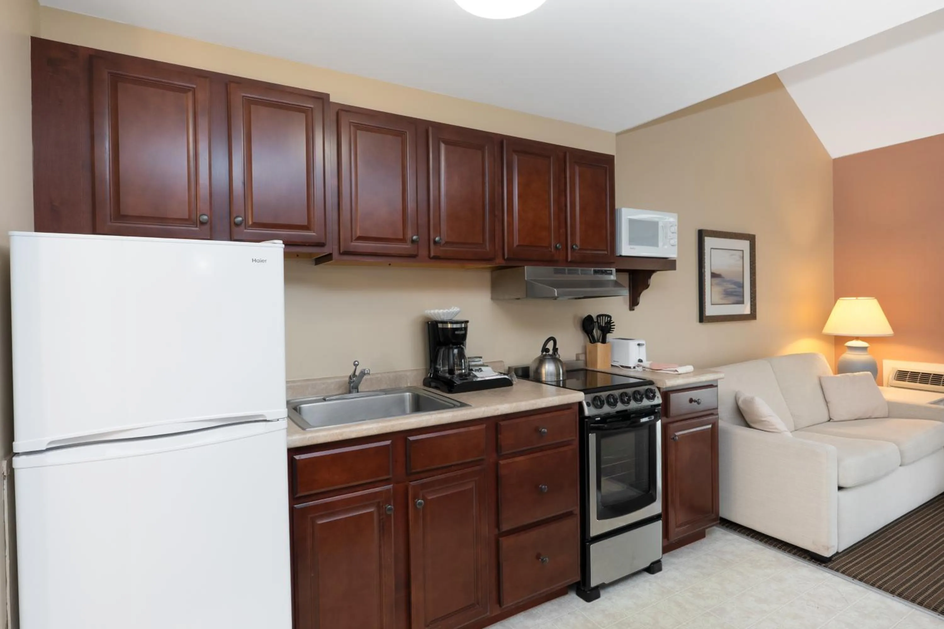 Kitchen or kitchenette in Seacastles Resort