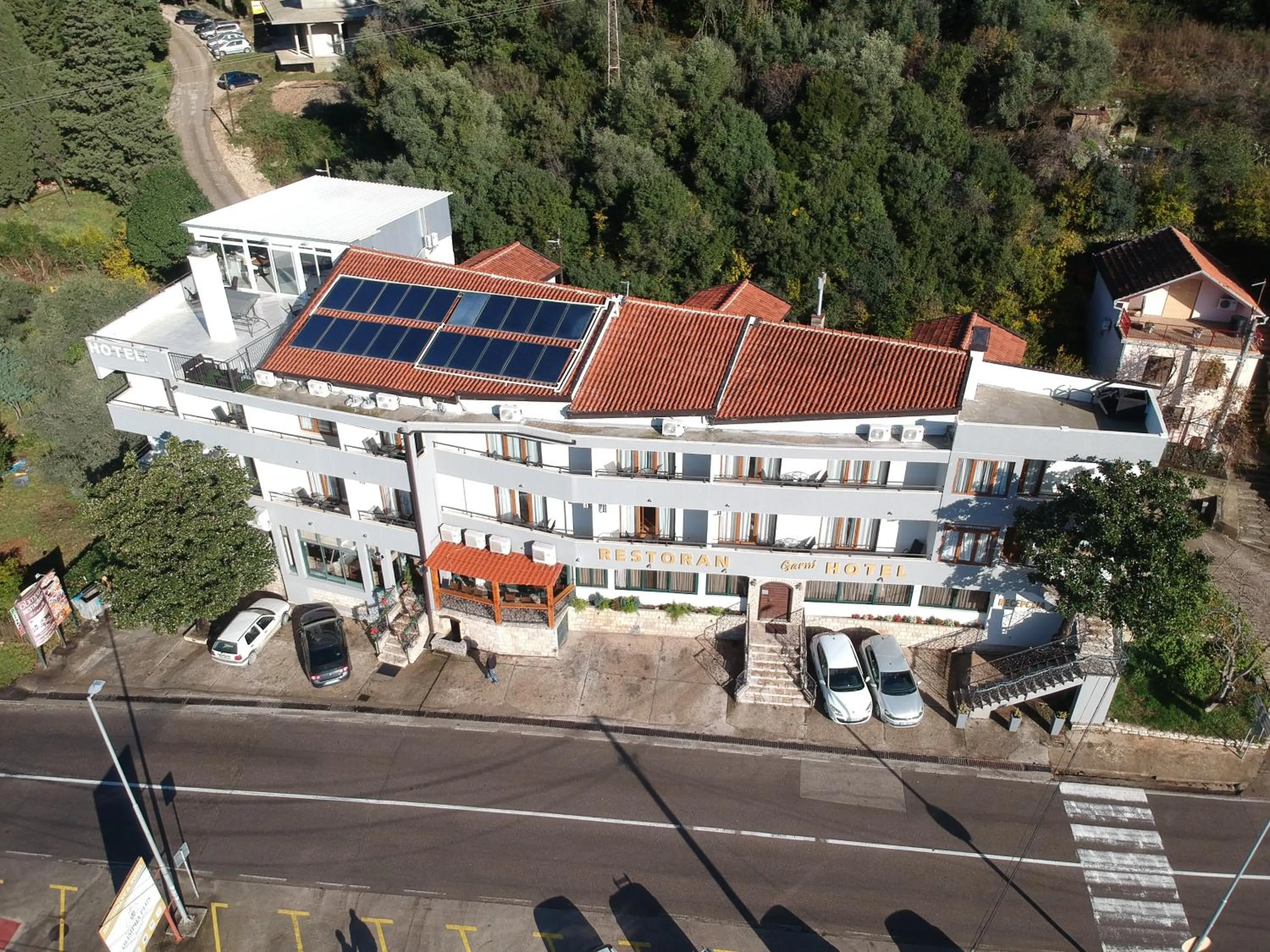 Property building in Hotel Olimpija plus