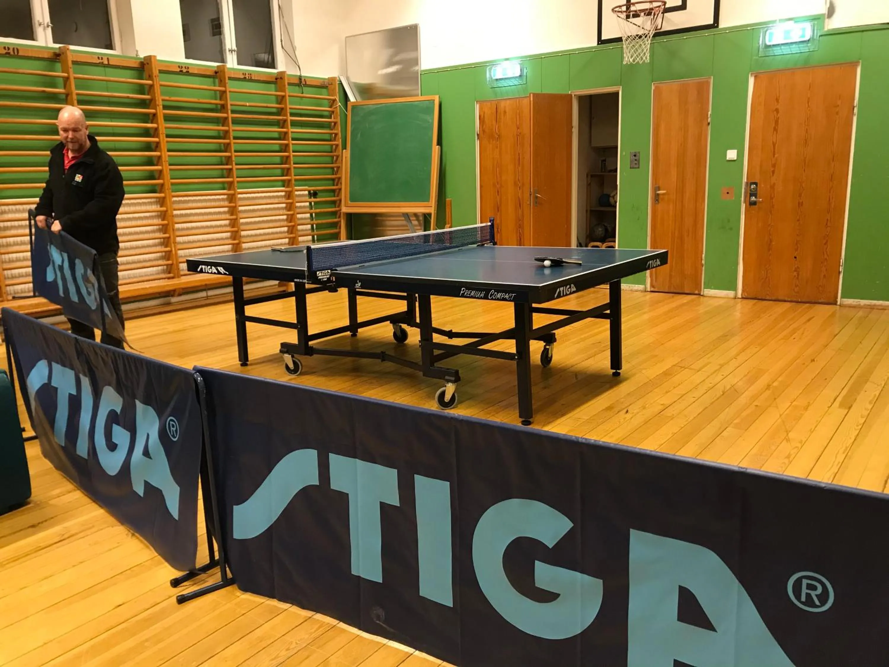 Table tennis in Åsens Vandrarhem Uvboet
