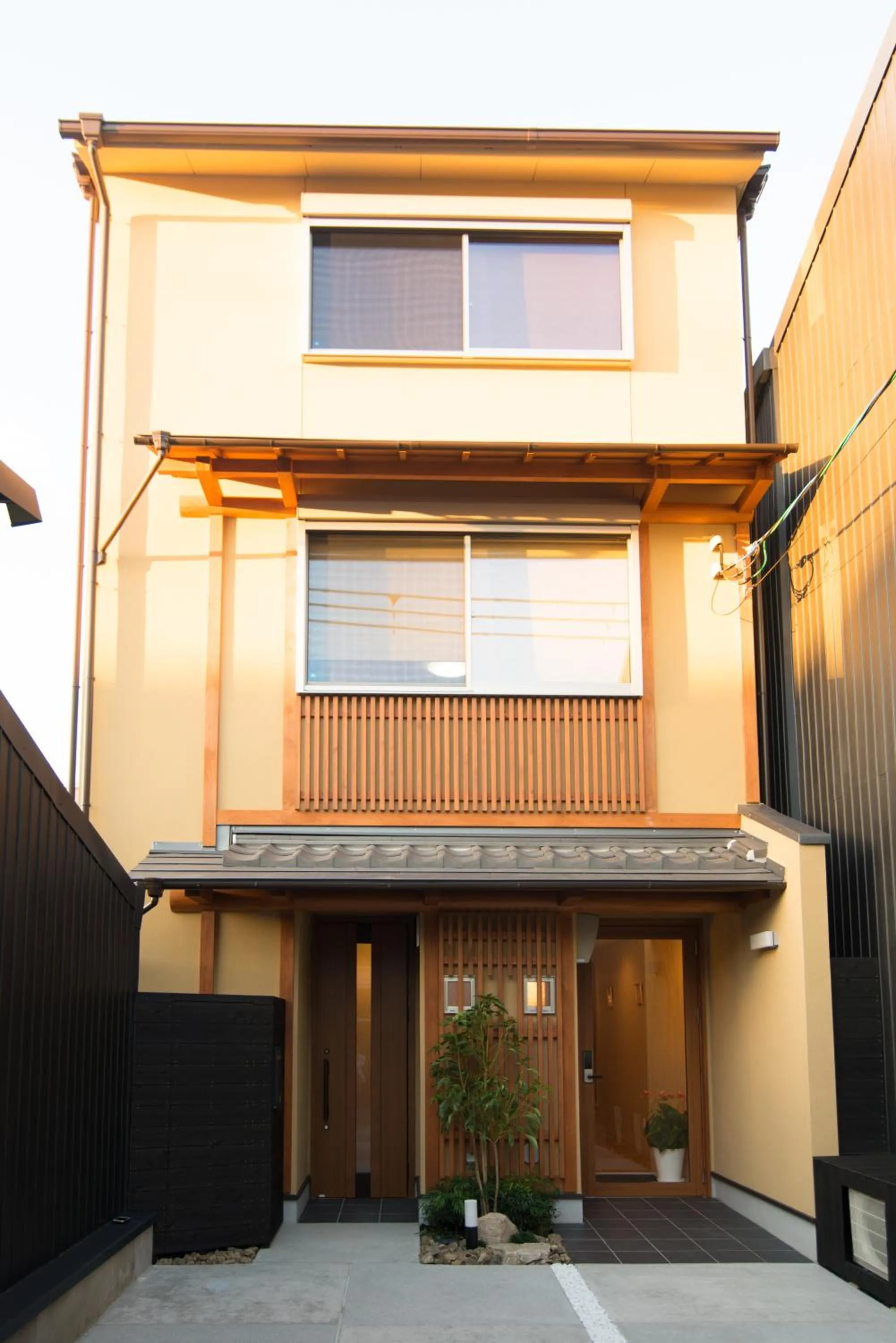 Facade/entrance in Kyo-Anthu Inn