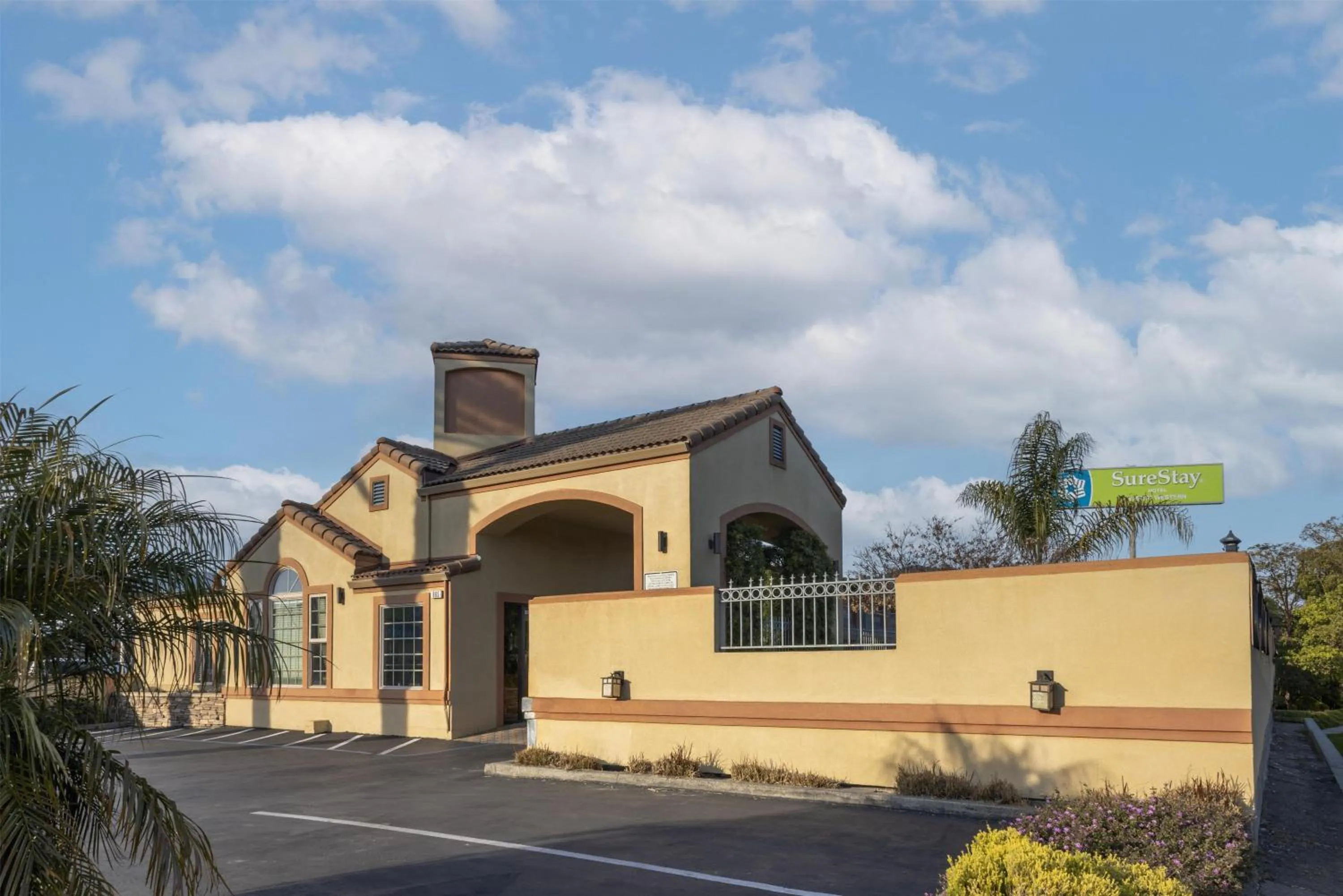 Property building in SureStay Hotel by Best Western San Rafael
