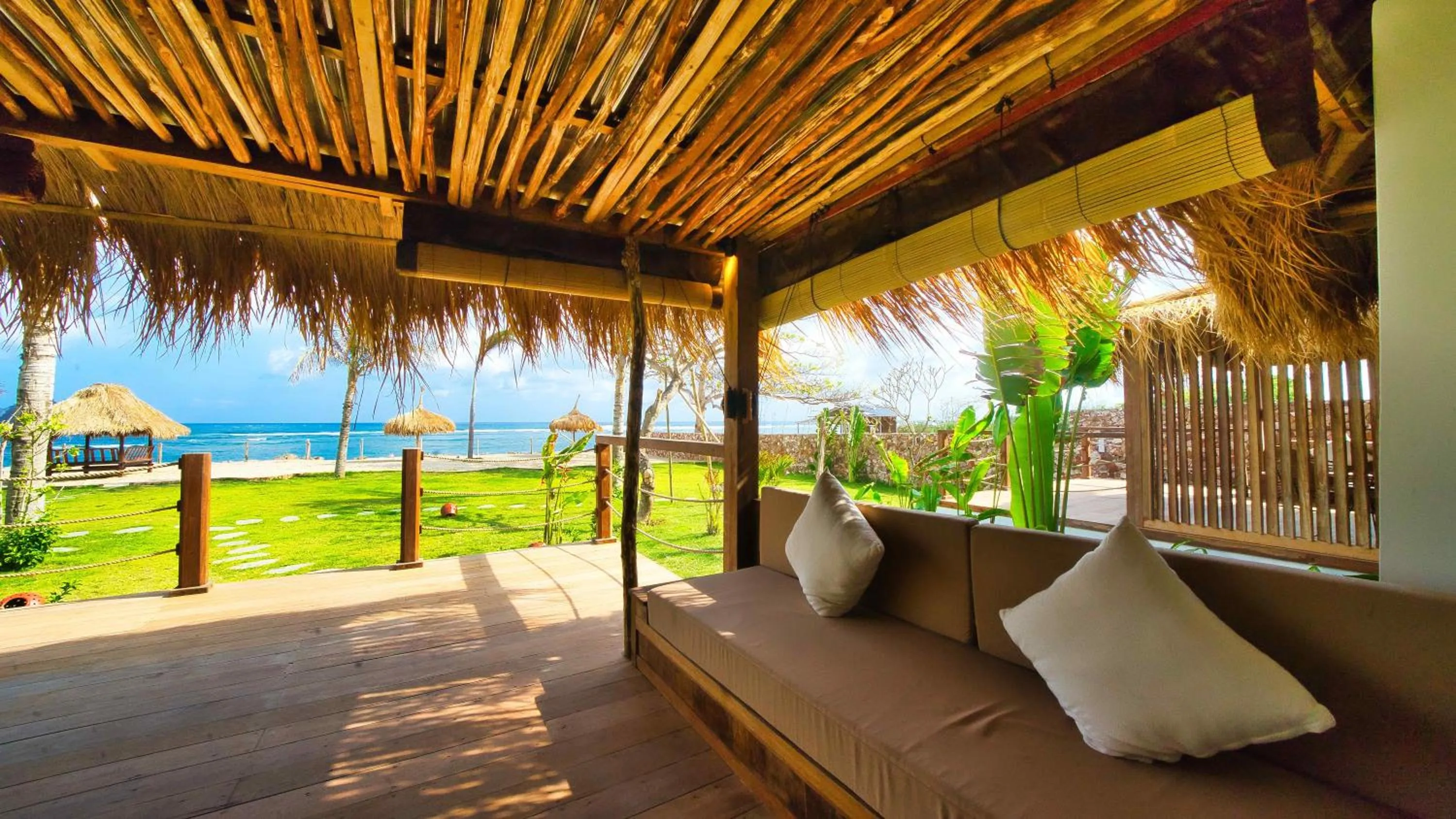 Balcony/Terrace in Segara Lombok Beach Resort