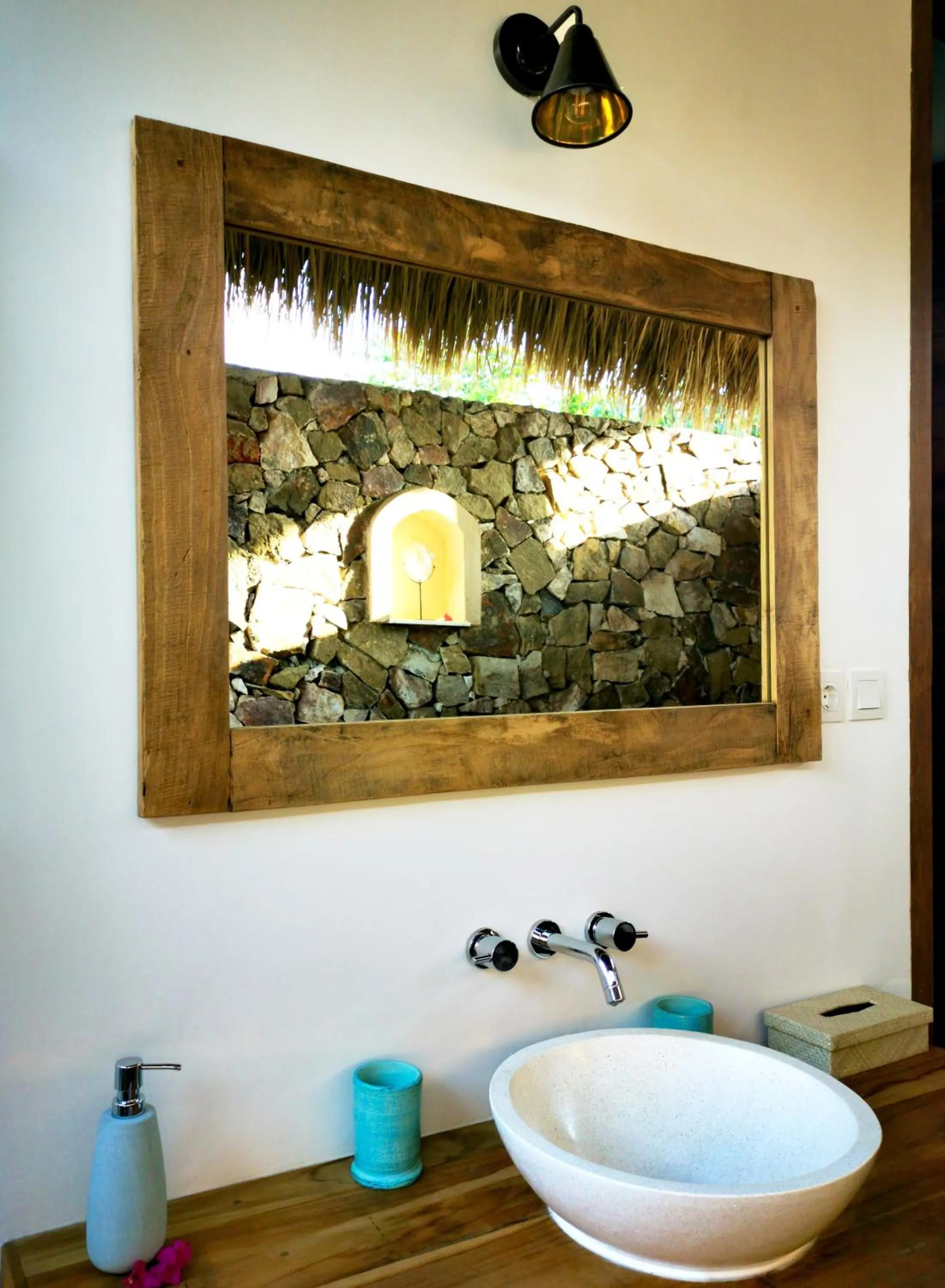 Decorative detail in Segara Lombok Beach Resort