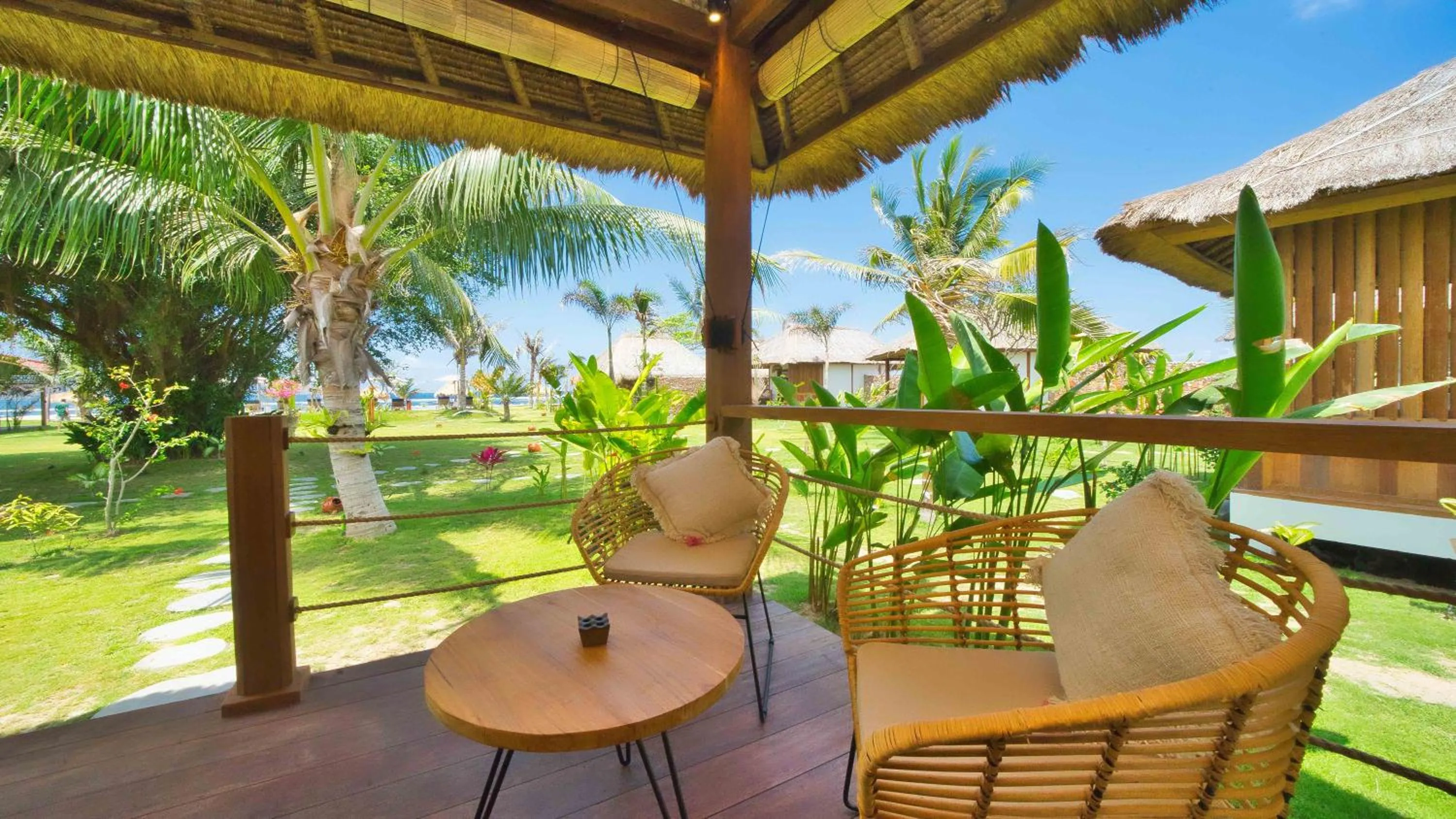 Balcony/Terrace in Segara Lombok Beach Resort