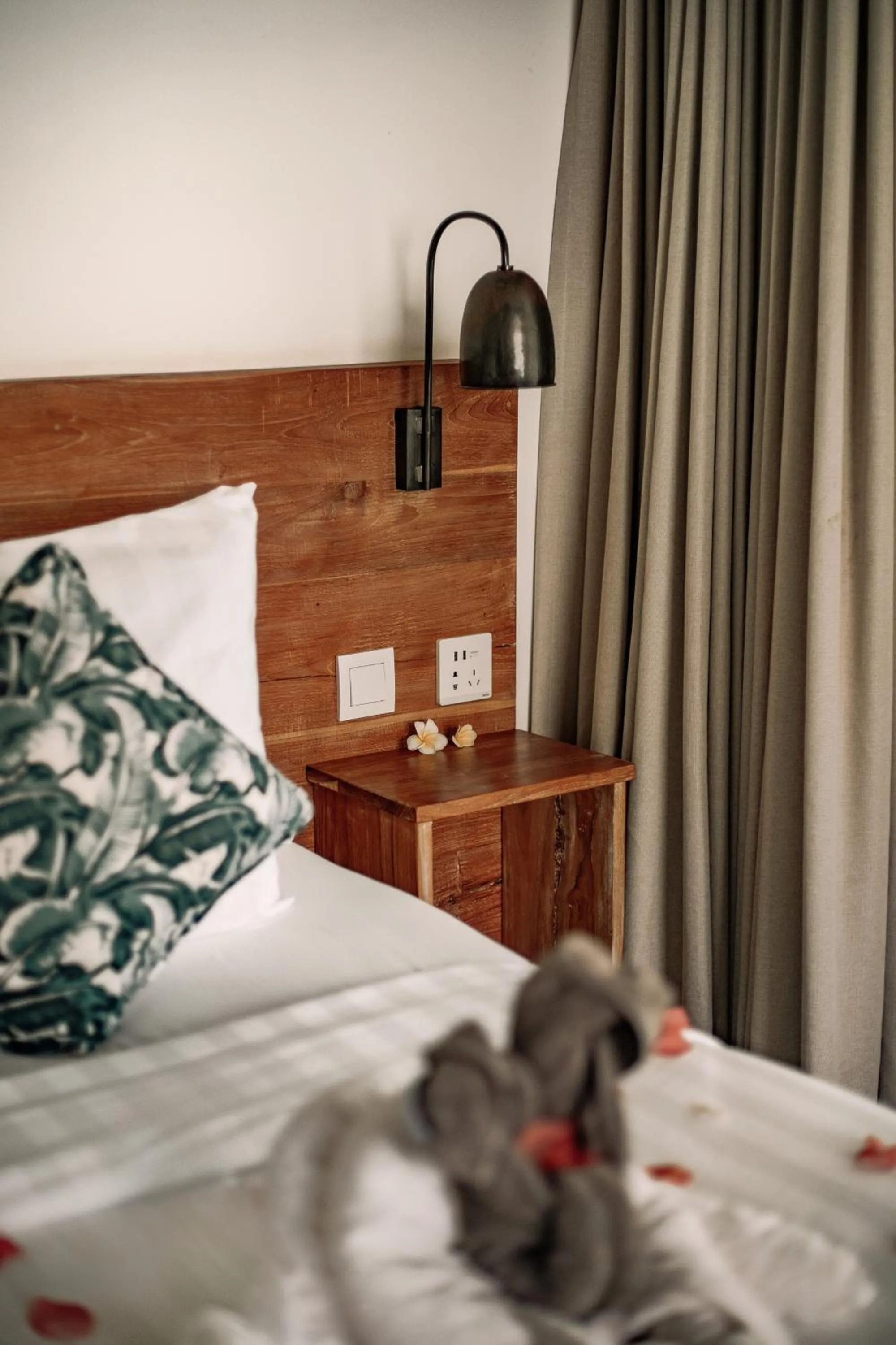 Decorative detail, Bed in Segara Lombok Beach Resort