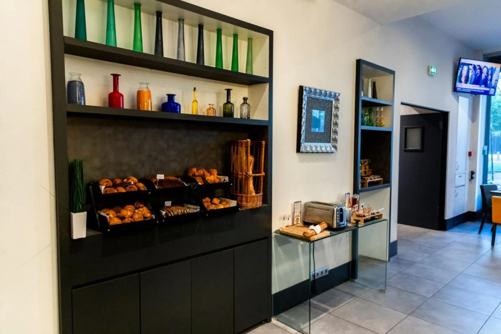 Buffet breakfast in Porte de Versailles Hotel