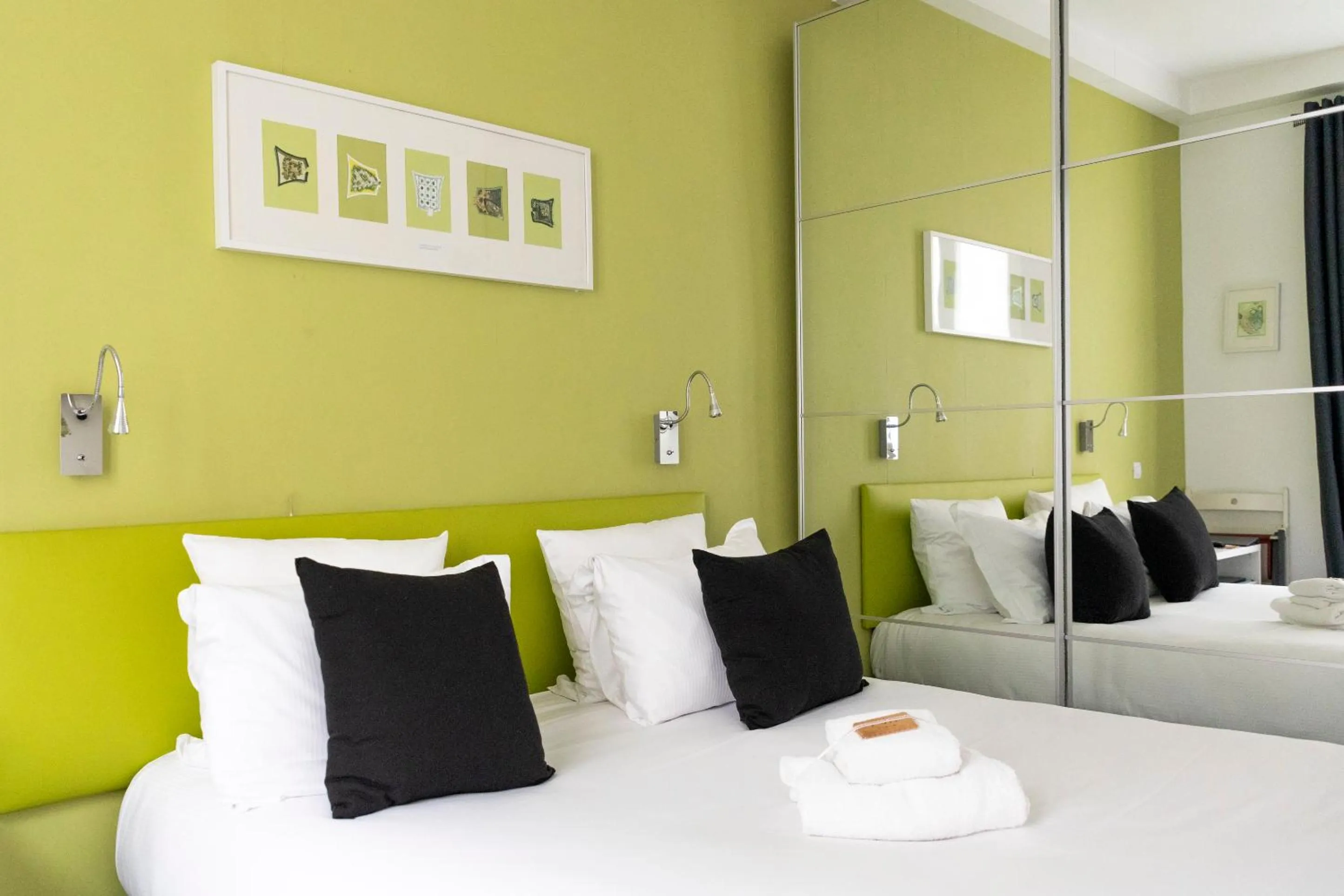 Bed in Porte de Versailles Hotel