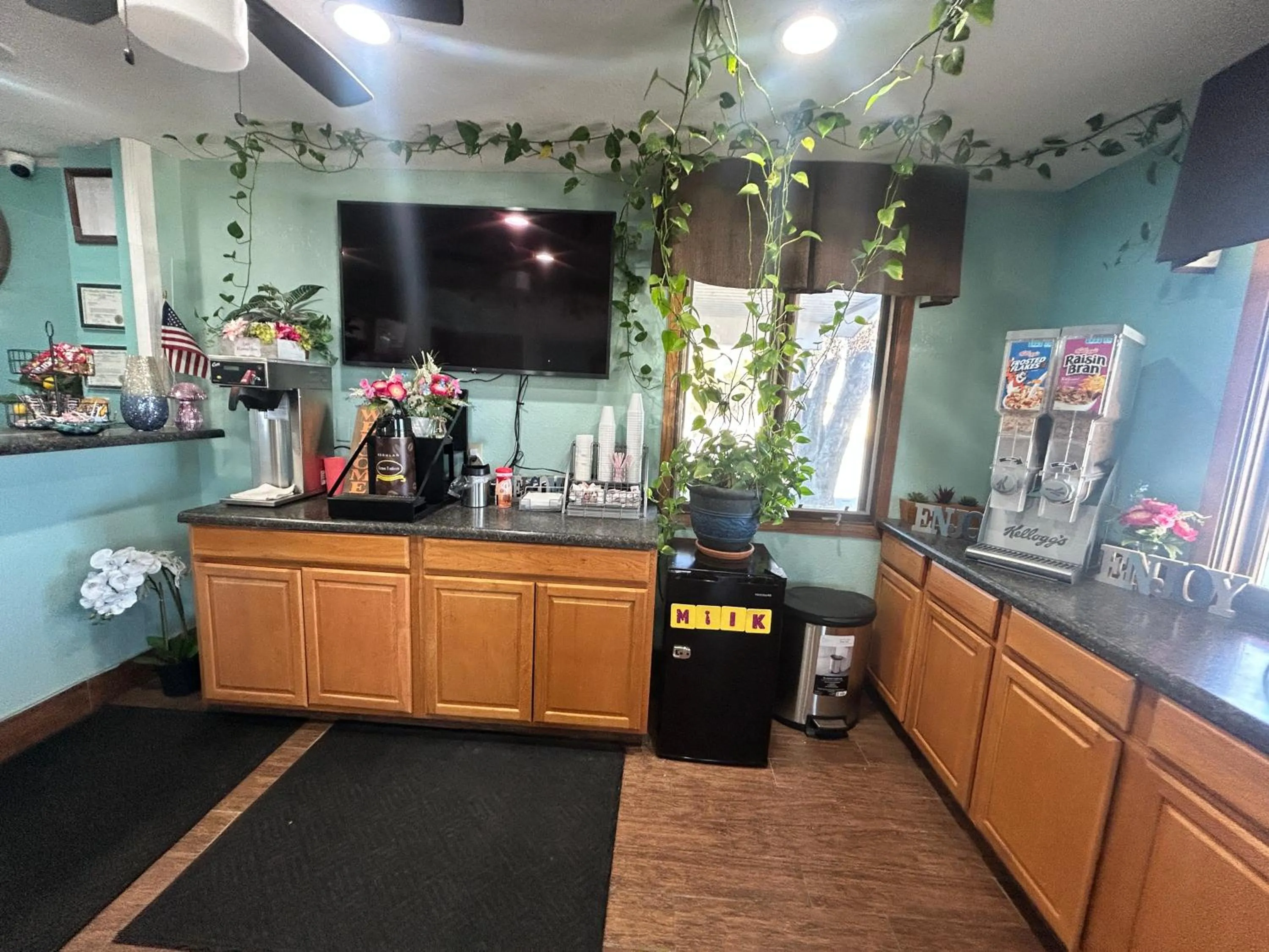 Lobby or reception in Relax Inn and Suite Adair I 80