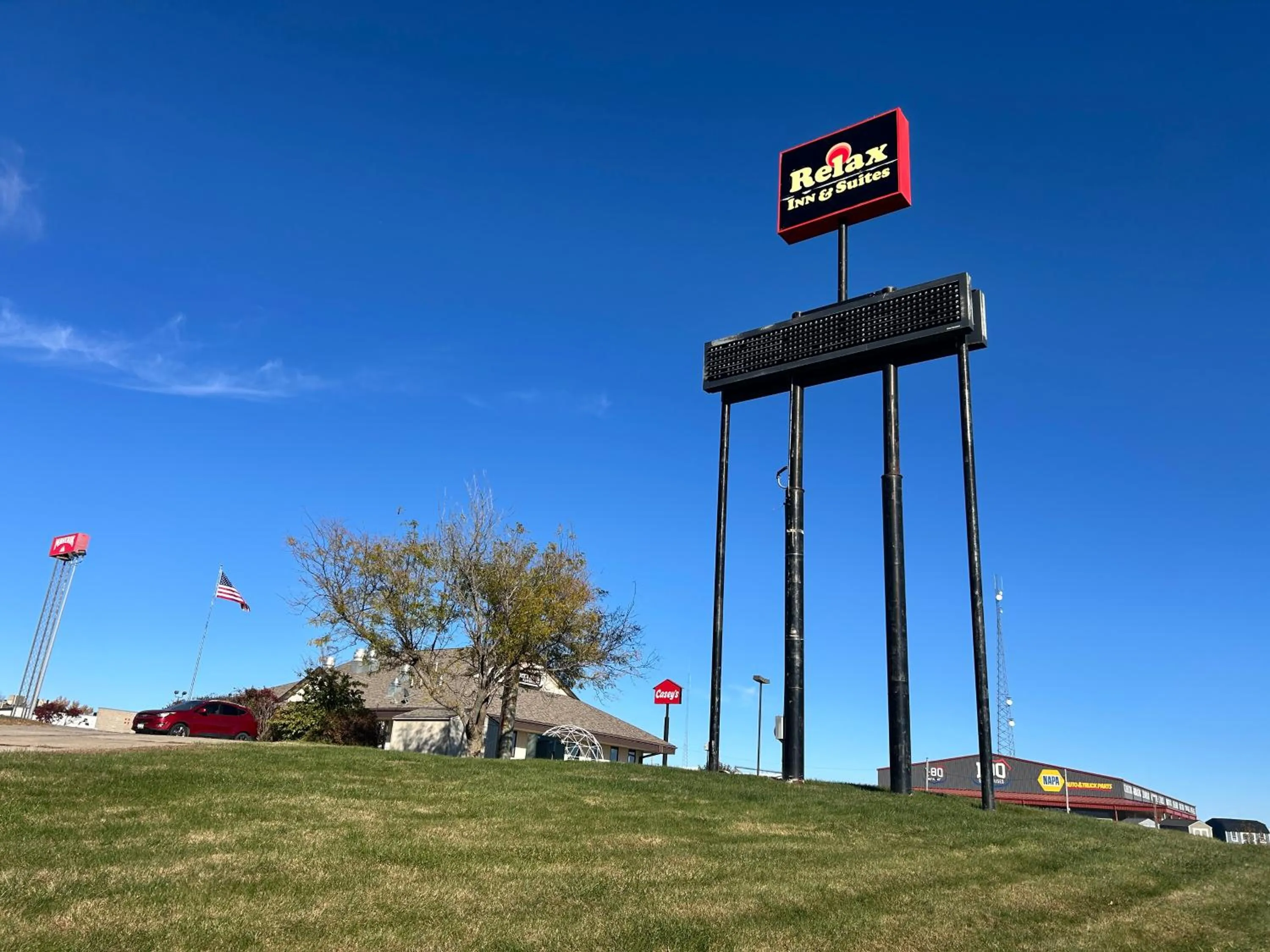 Facade/entrance in Relax Inn and Suite Adair I 80