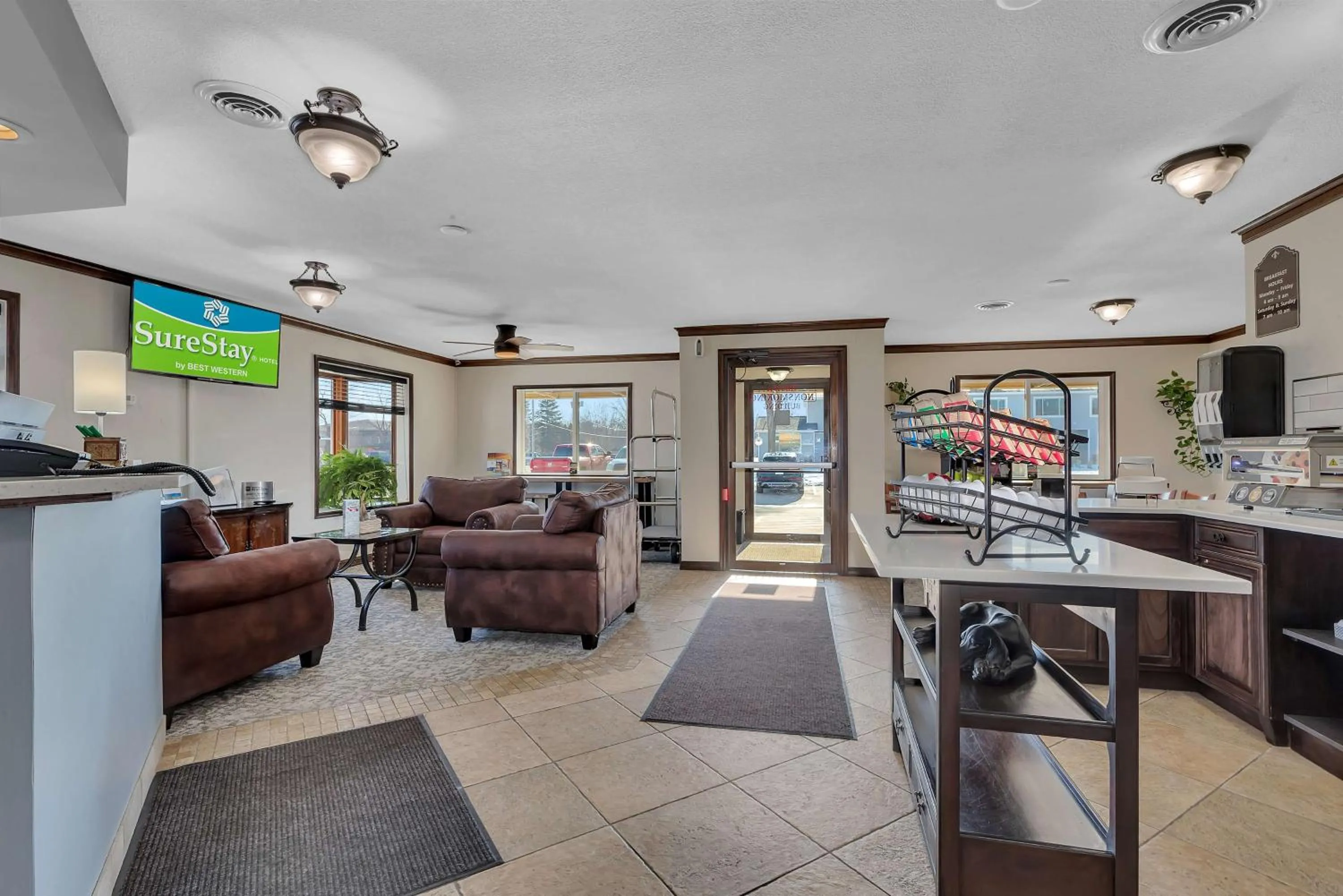 Lobby or reception in SureStay Hotel by Best Western Spicer