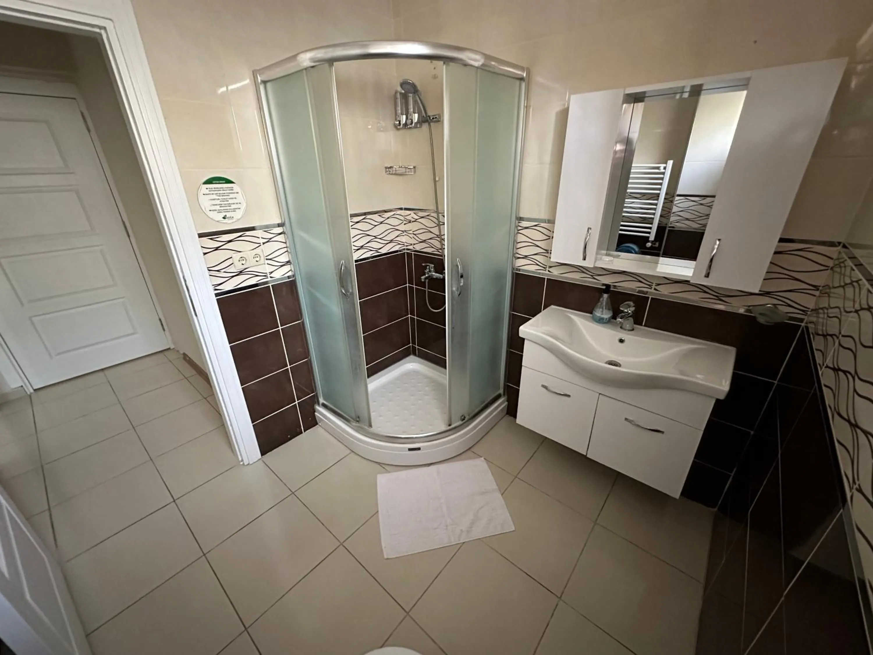 Shower in Doğa Villa Guest House