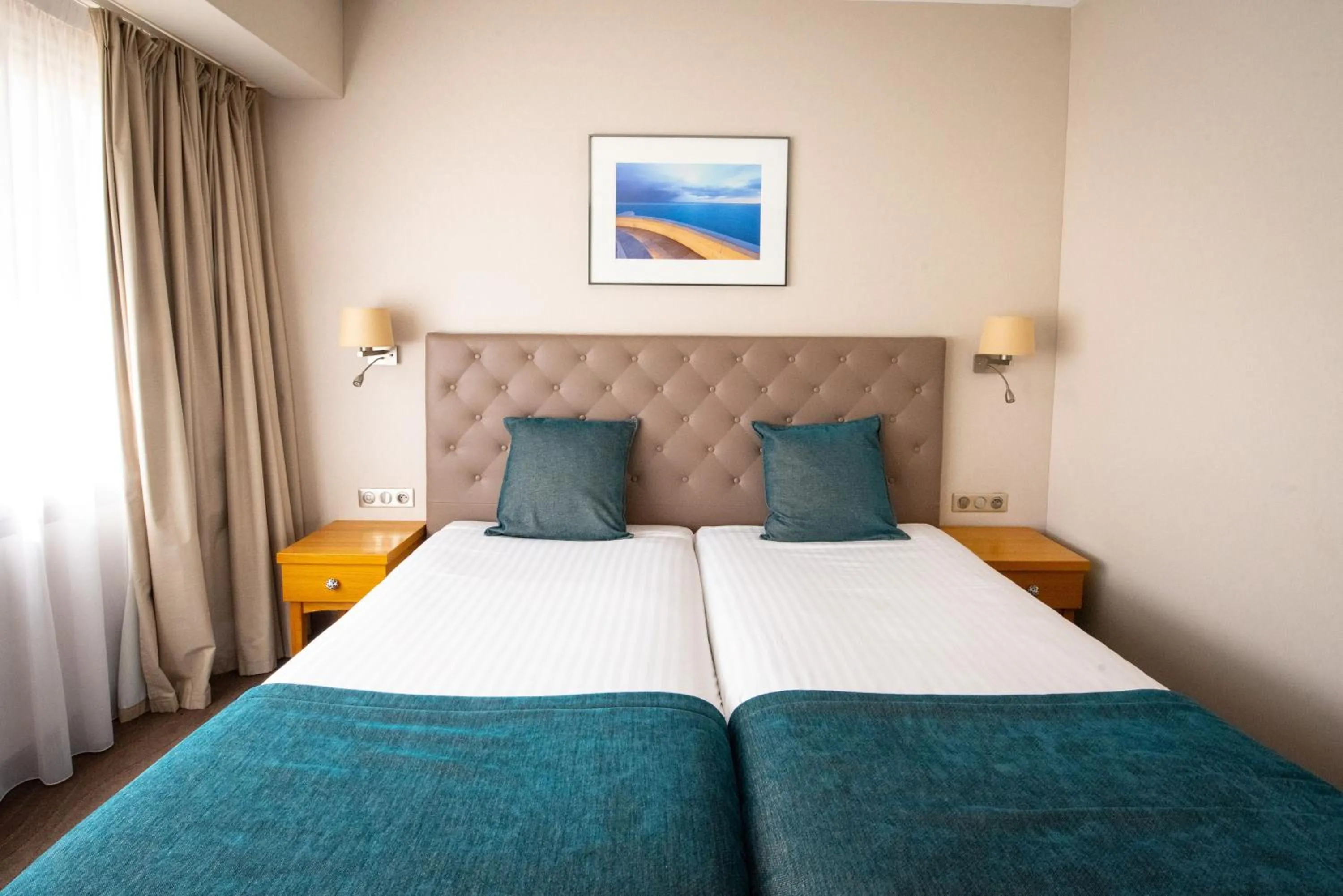 Bed in Splendid Hotel & Spa Nice