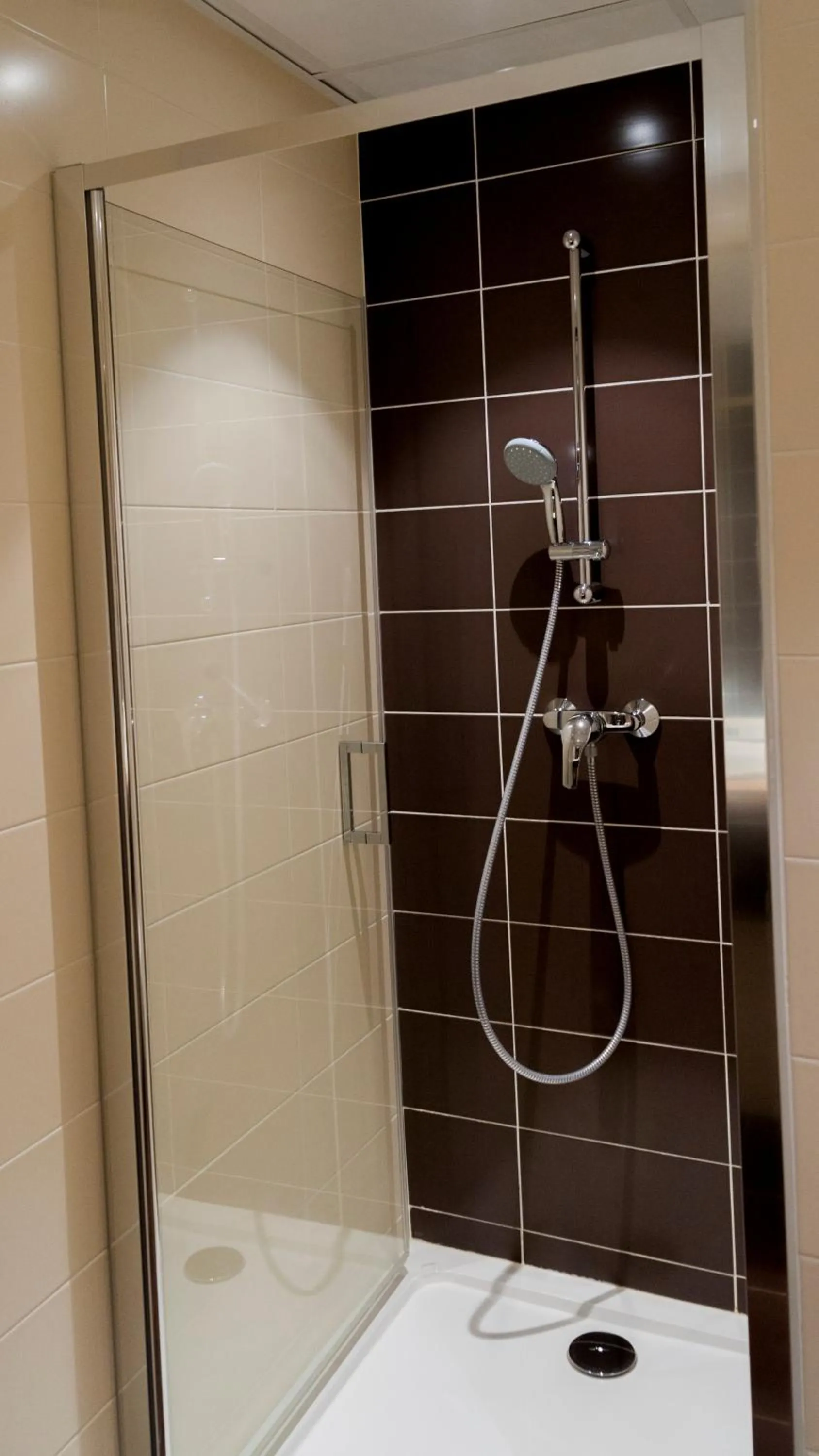Shower in Brit Hotel Mâcon Centre Gare