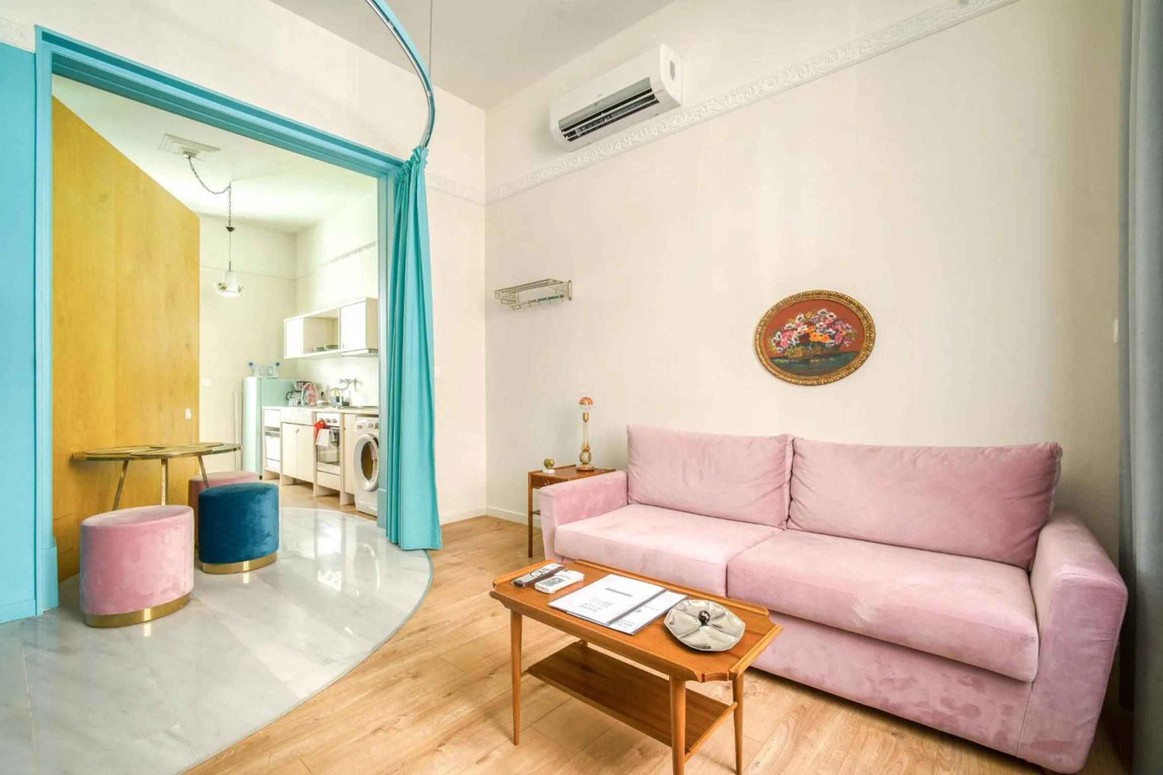 Living room in KERAMOS Athens