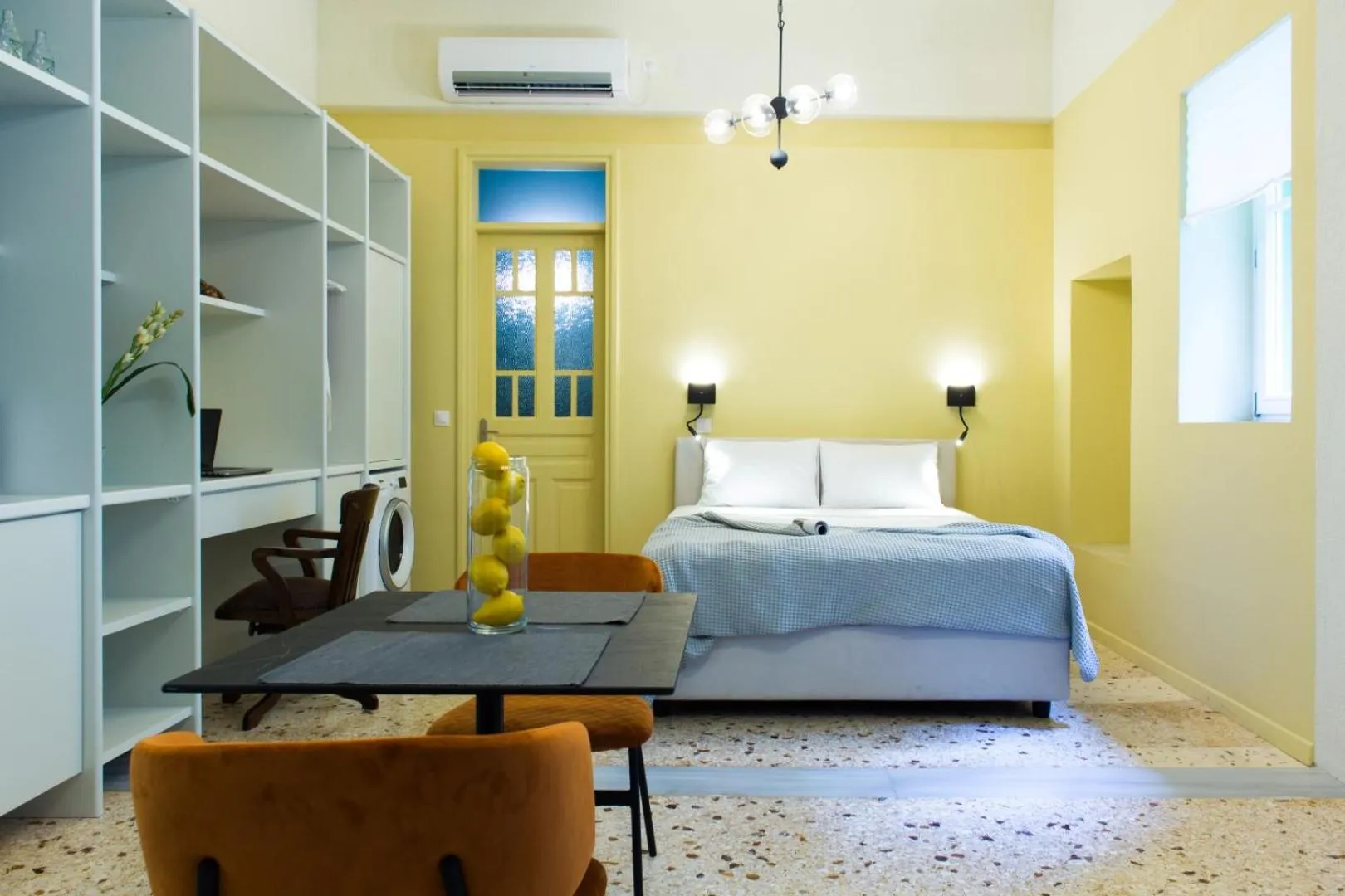 Photo of the whole room, Bed in KERAMOS Athens