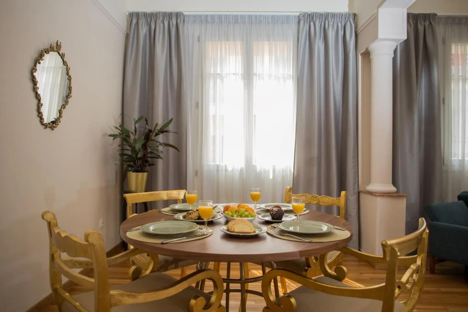 Dining area in KERAMOS Athens