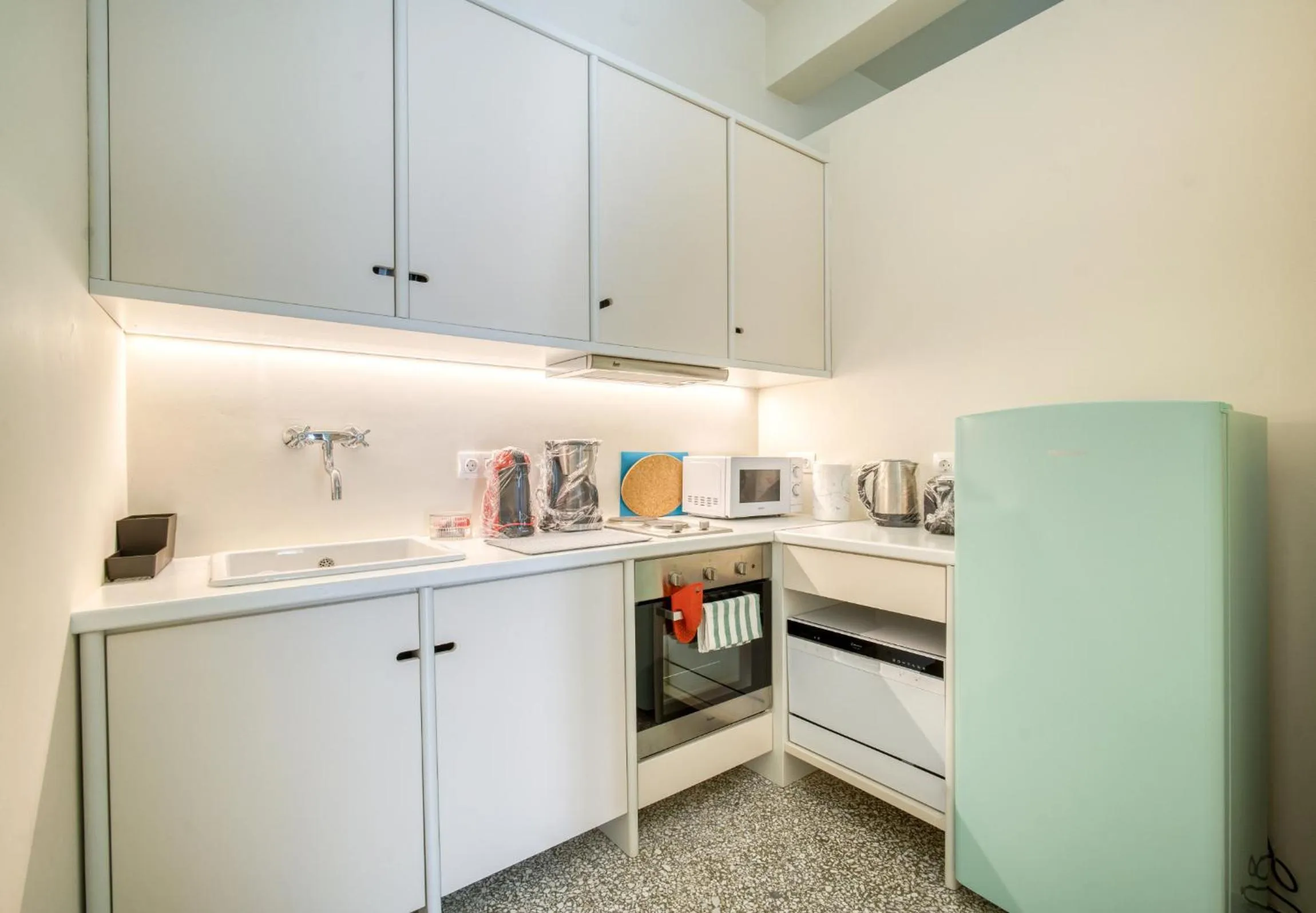 Kitchen or kitchenette in KERAMOS Athens