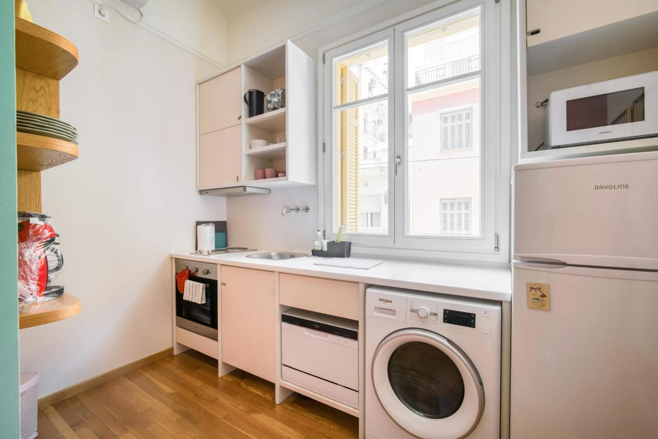 Kitchen or kitchenette in KERAMOS Athens