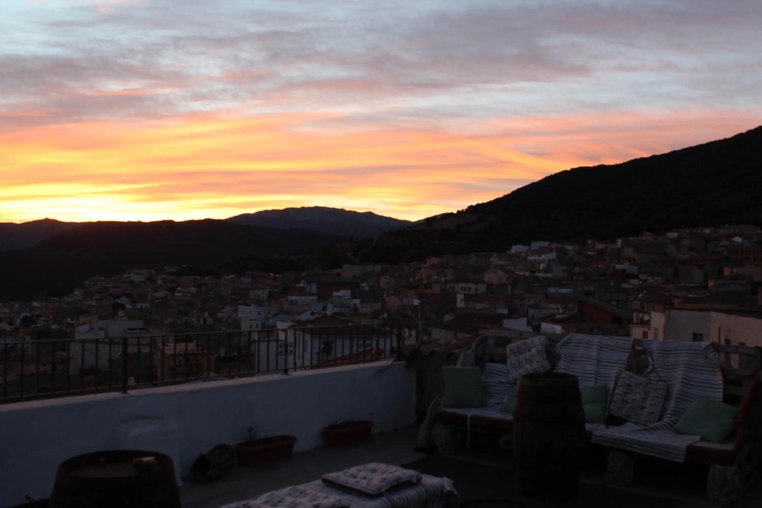 Mountain view in b&b il Portico Orgosolo