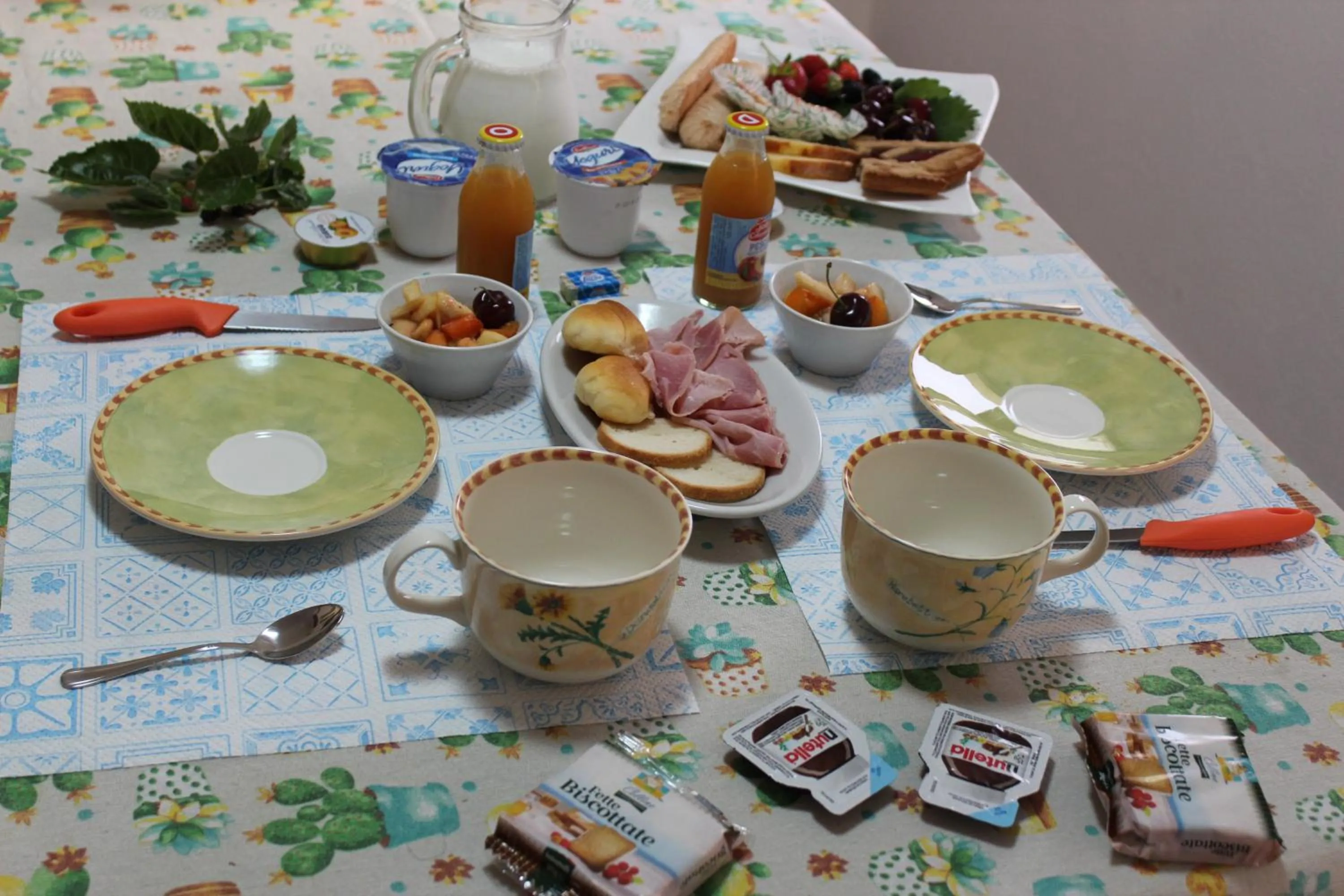 Breakfast in b&b il Portico Orgosolo