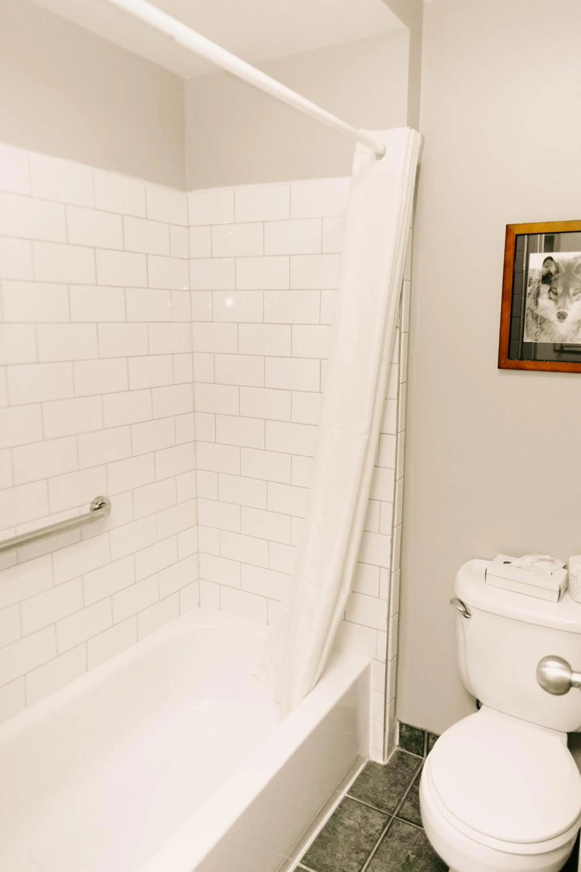 Shower in Adventure Inn