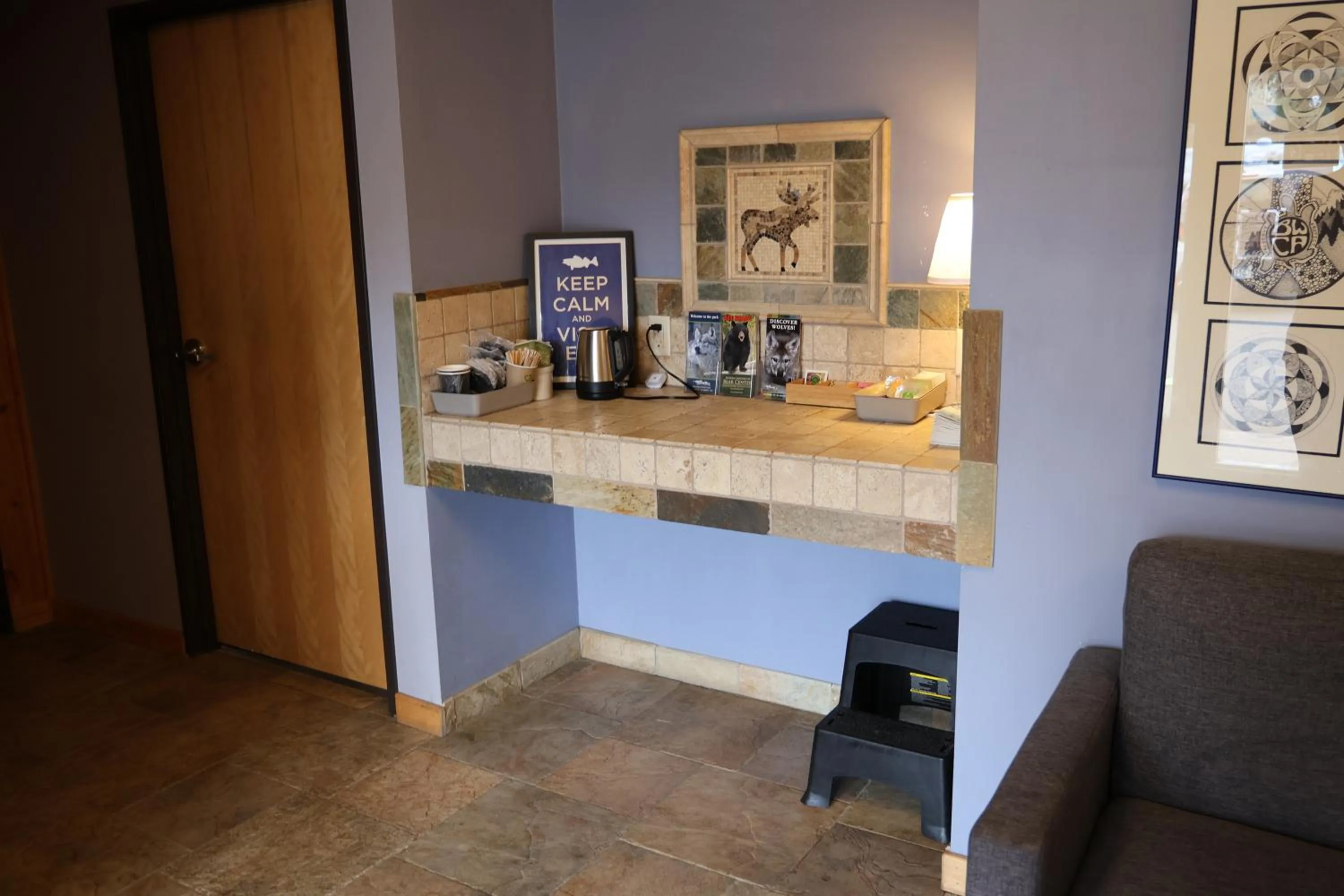 Lobby or reception in Adventure Inn