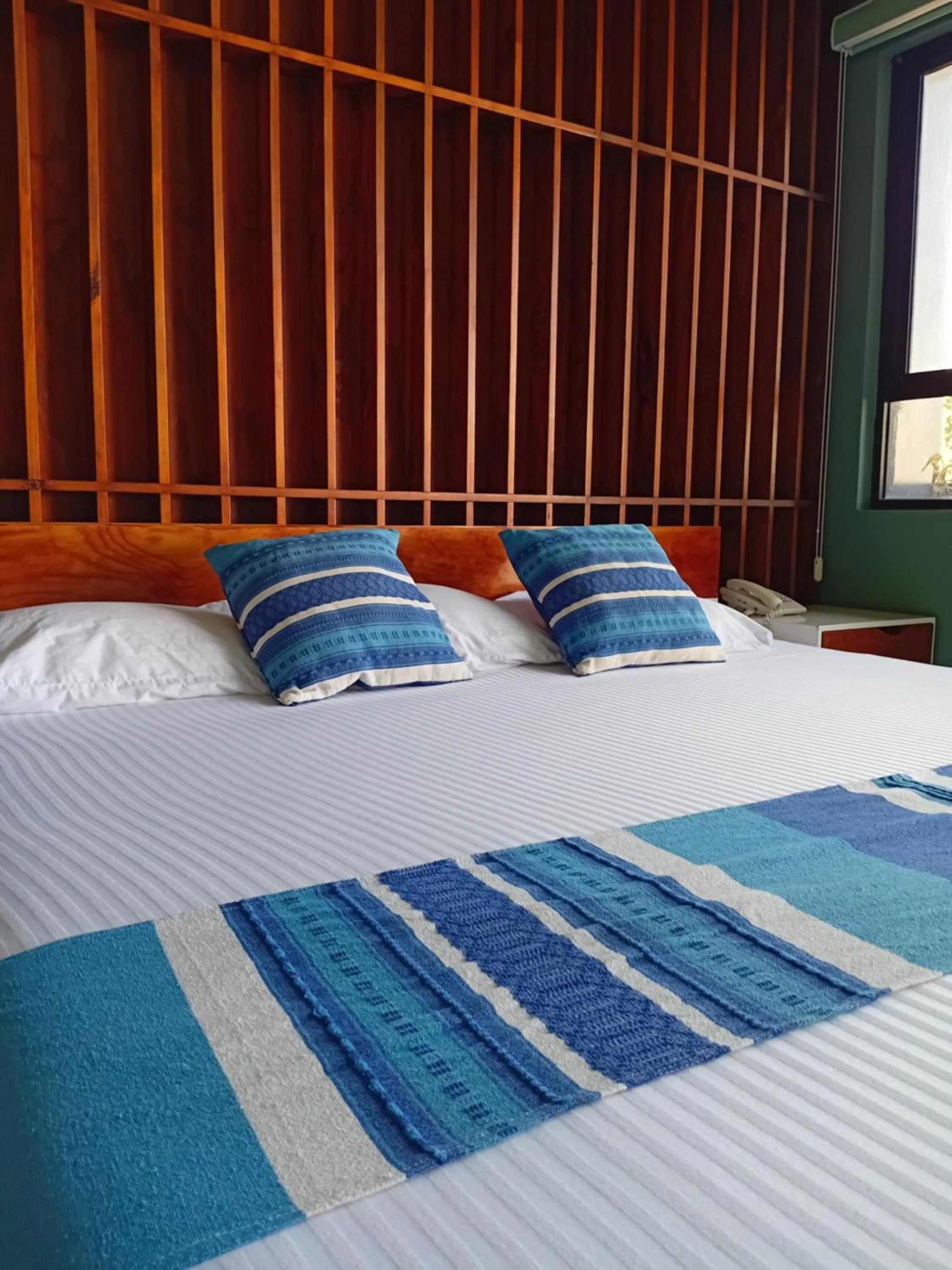 Bed in Hotel Momotus Tuxtla