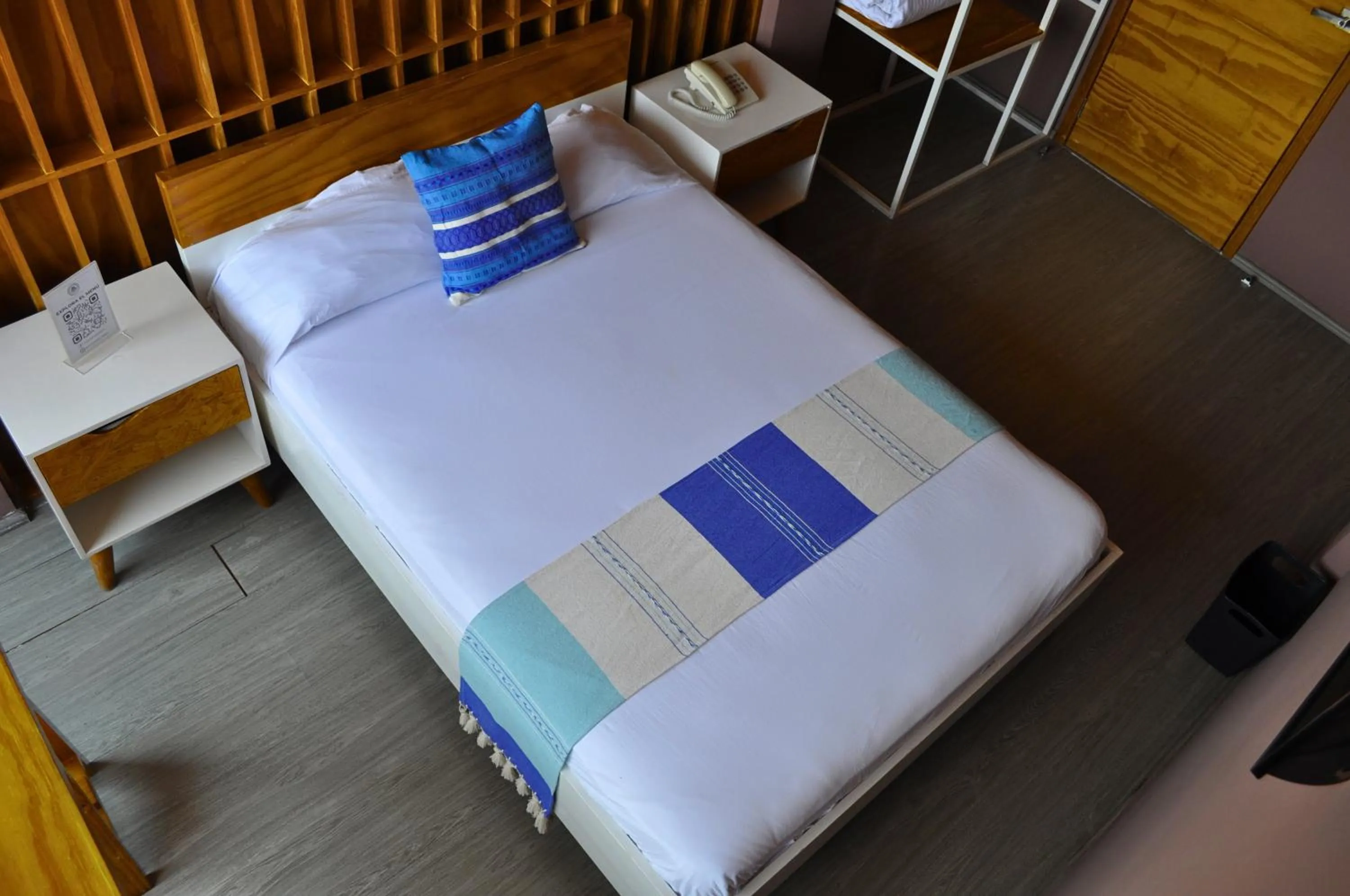 Bed in Hotel Momotus Tuxtla