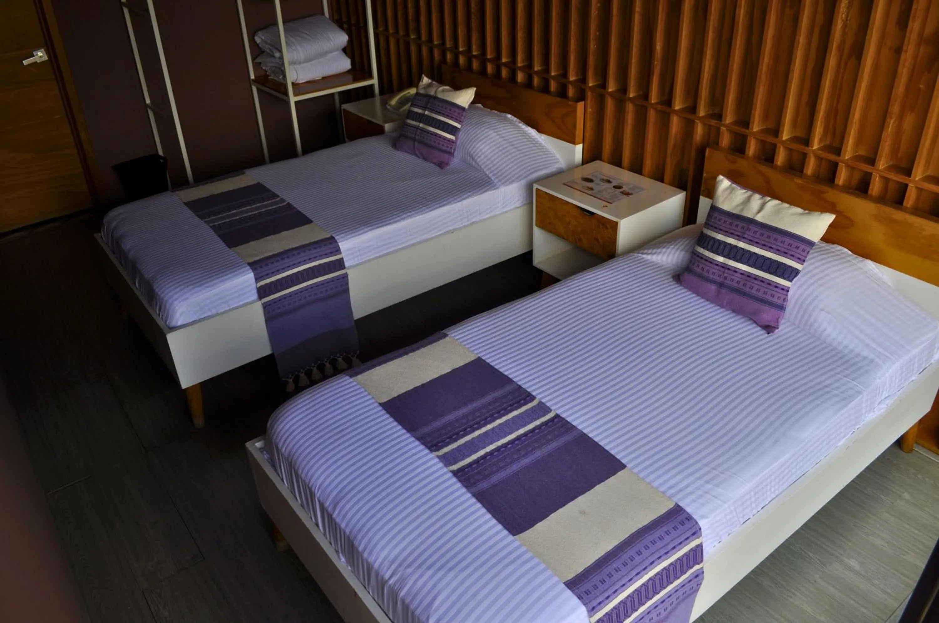 Bed in Hotel Momotus Tuxtla
